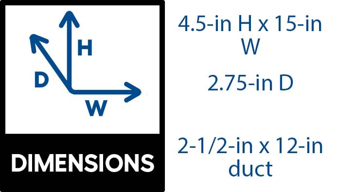 Accord ABBBWH15 Baseboard-Registers - View #3