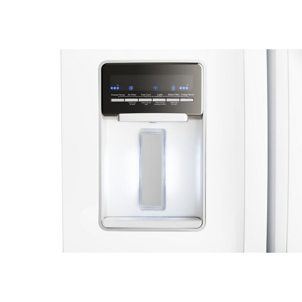 Whirlpool® 24.7 Cu. Ft. White Freestanding French Door Refrigerator