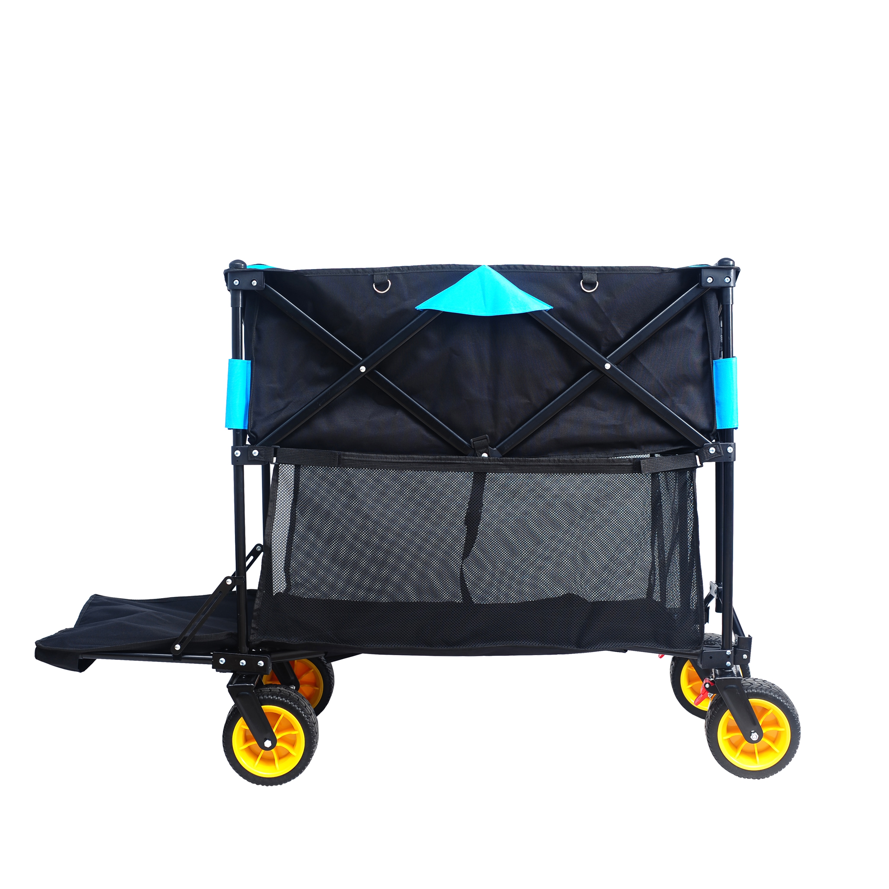 AHIOU HOME ZAZHG-P200955C Trenton 14.1-cu ft Steel Folding Yard Cart
