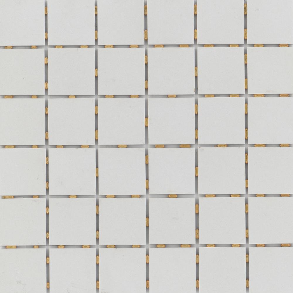 Emser W71ZONEGR1212MO2 Zone 20-Pack Gray Porcelain Border Tile (Common: 12-in x 12-in; Actual: 12.05-in x 12.05-in)