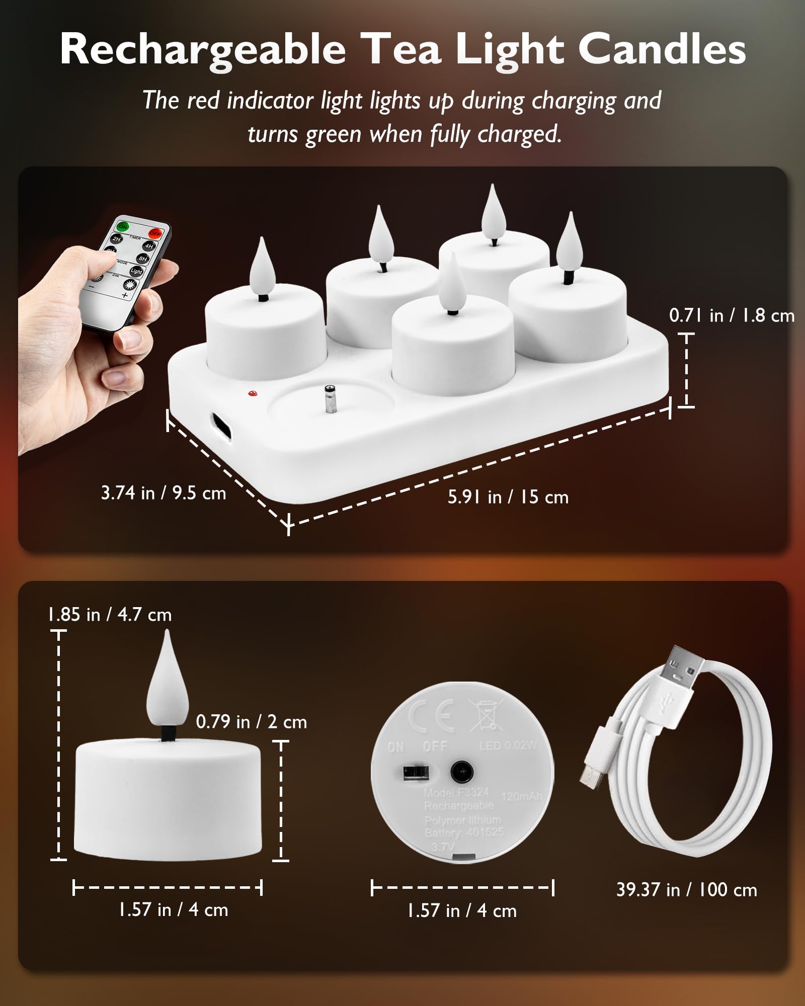Vrbgify LVG0616V091 candles - View #7