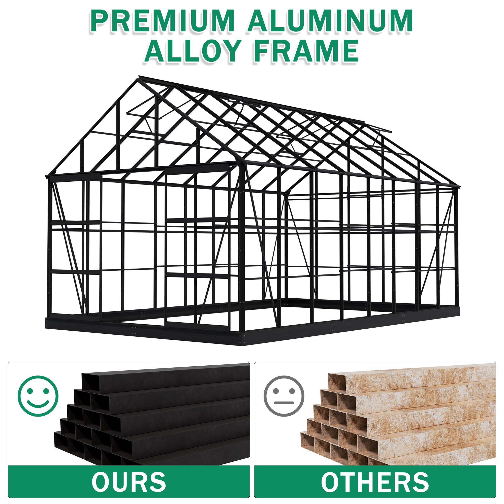 Gardenbee HGL-K17 greenhouses - View #5