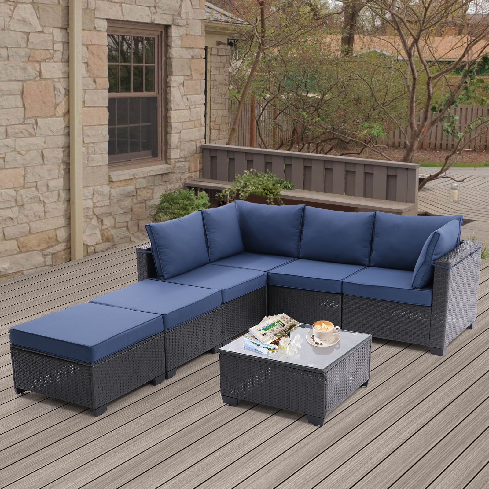 Damerin N7CS19 Patio-Conversation-Sets - View #11
