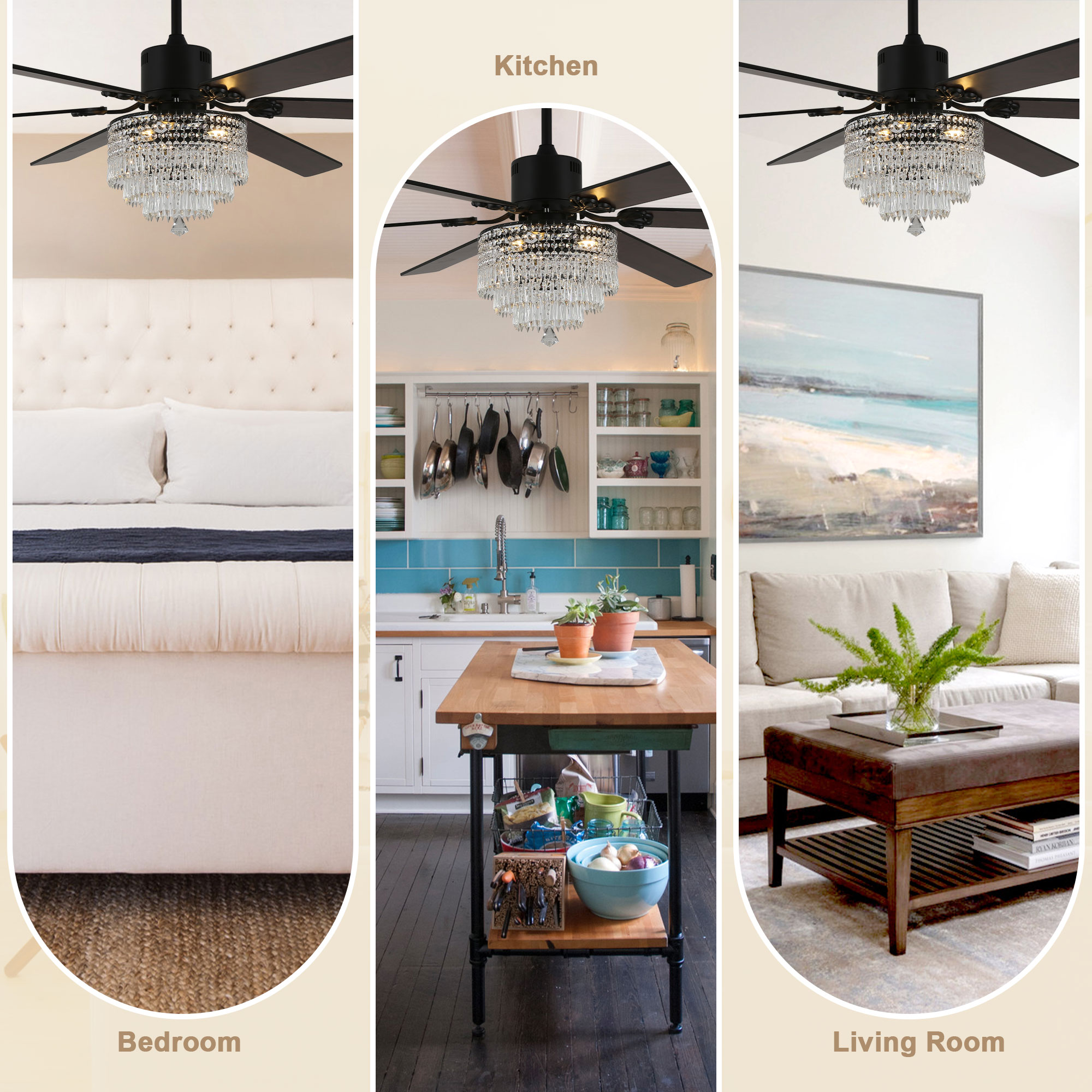 Bella Depot DCFSD7203-B Ceiling-Fans - View #4