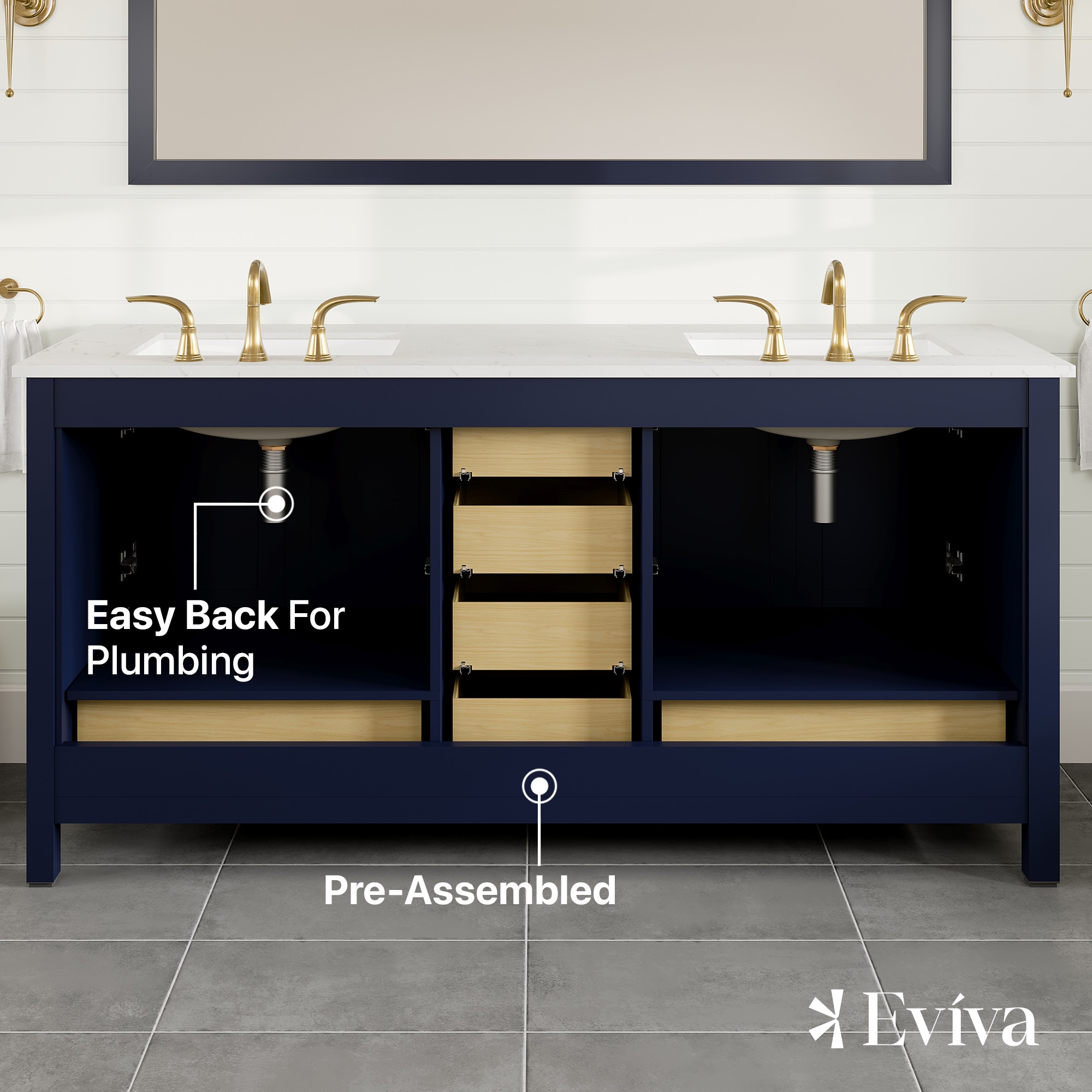 Eviva EVVN412-72BLU-Q Bath-Vanity-Combo - View #6