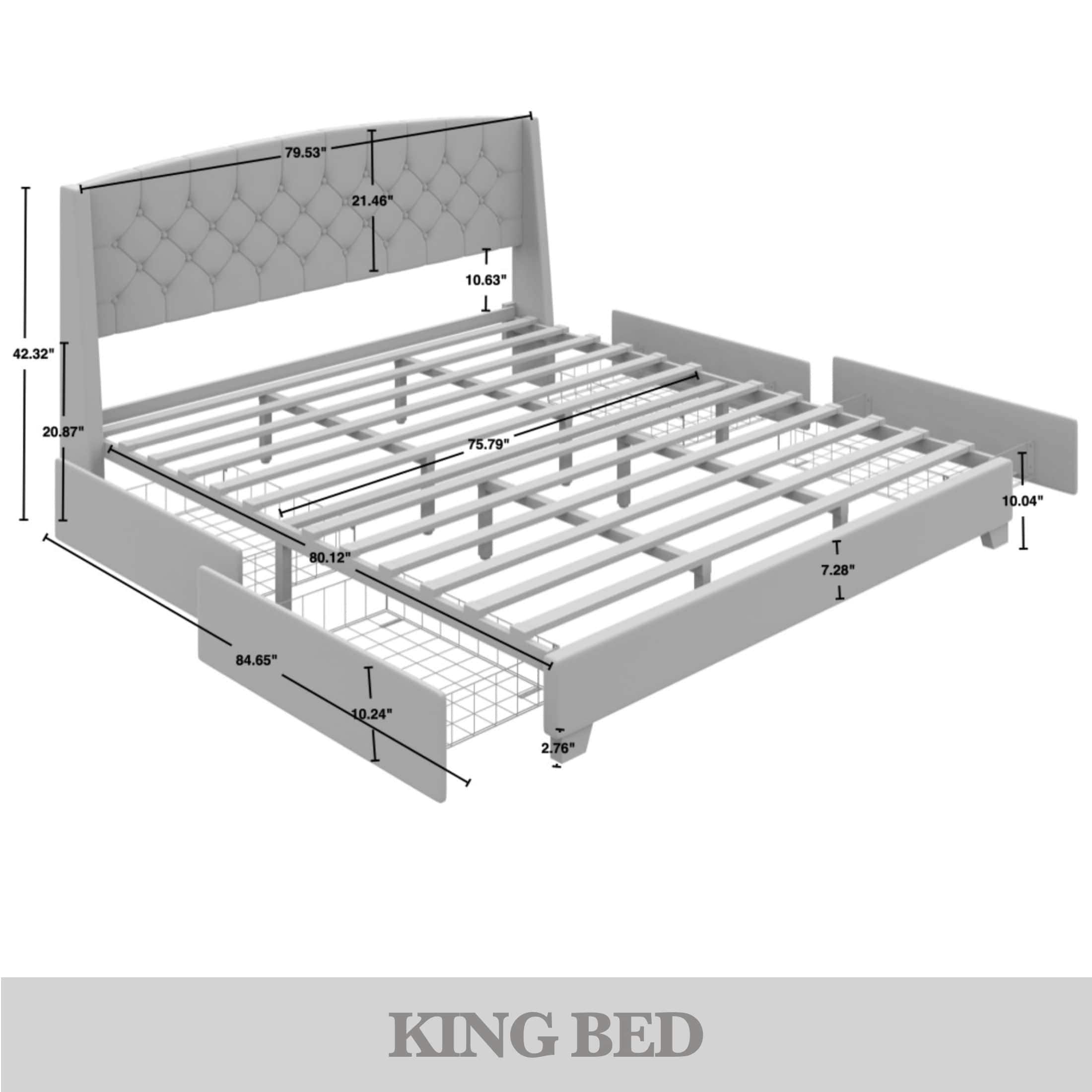 CasePiece C8531KPLS-NBL-VV beds - View #10