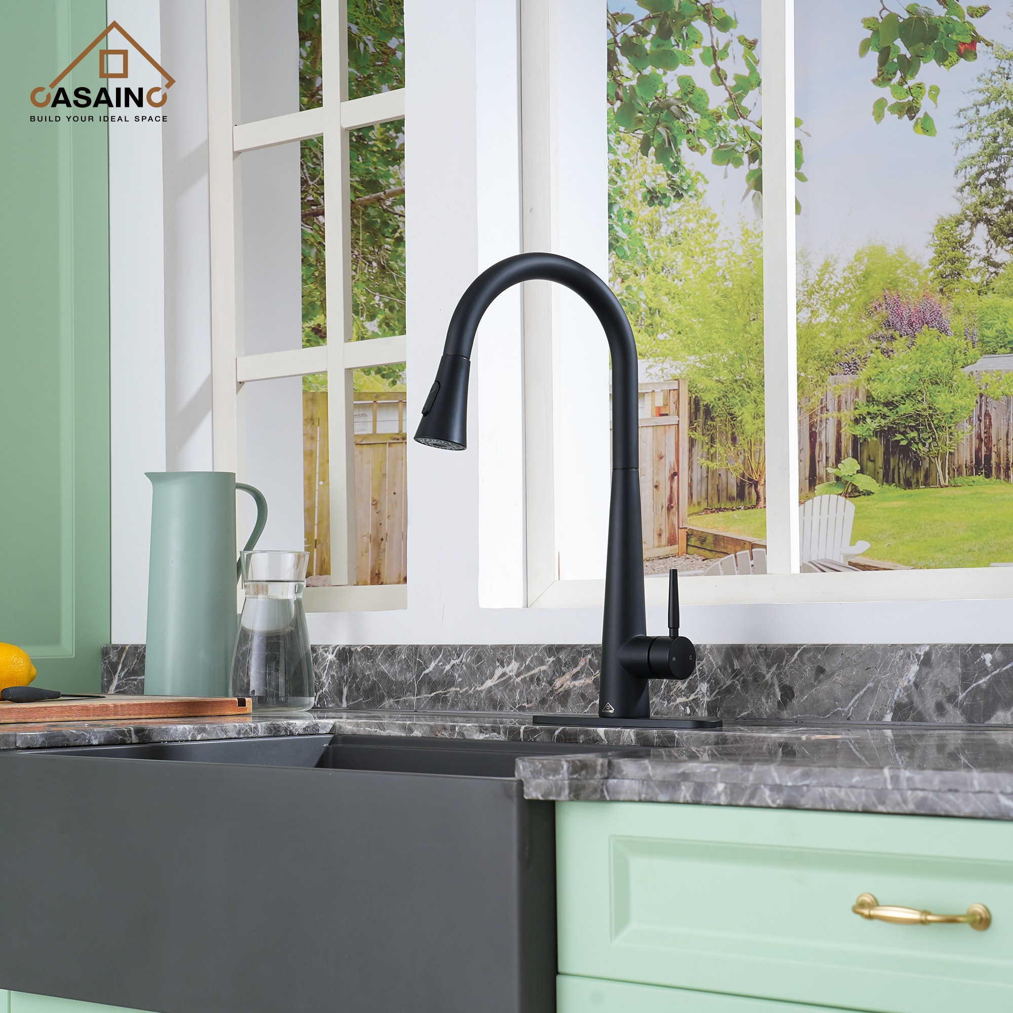 CASAINC CA-YWBG34 Kitchen-Faucets - View #2