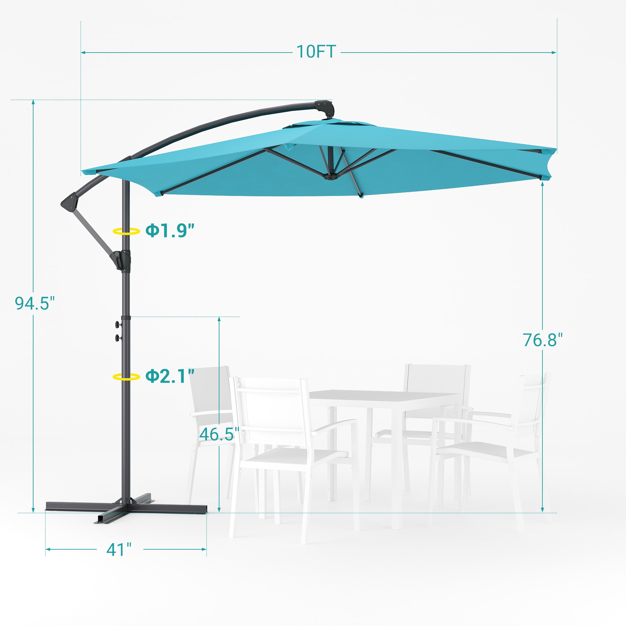 ACEGOSES LW-ROF-34Q Umbrellas-2 - View #2