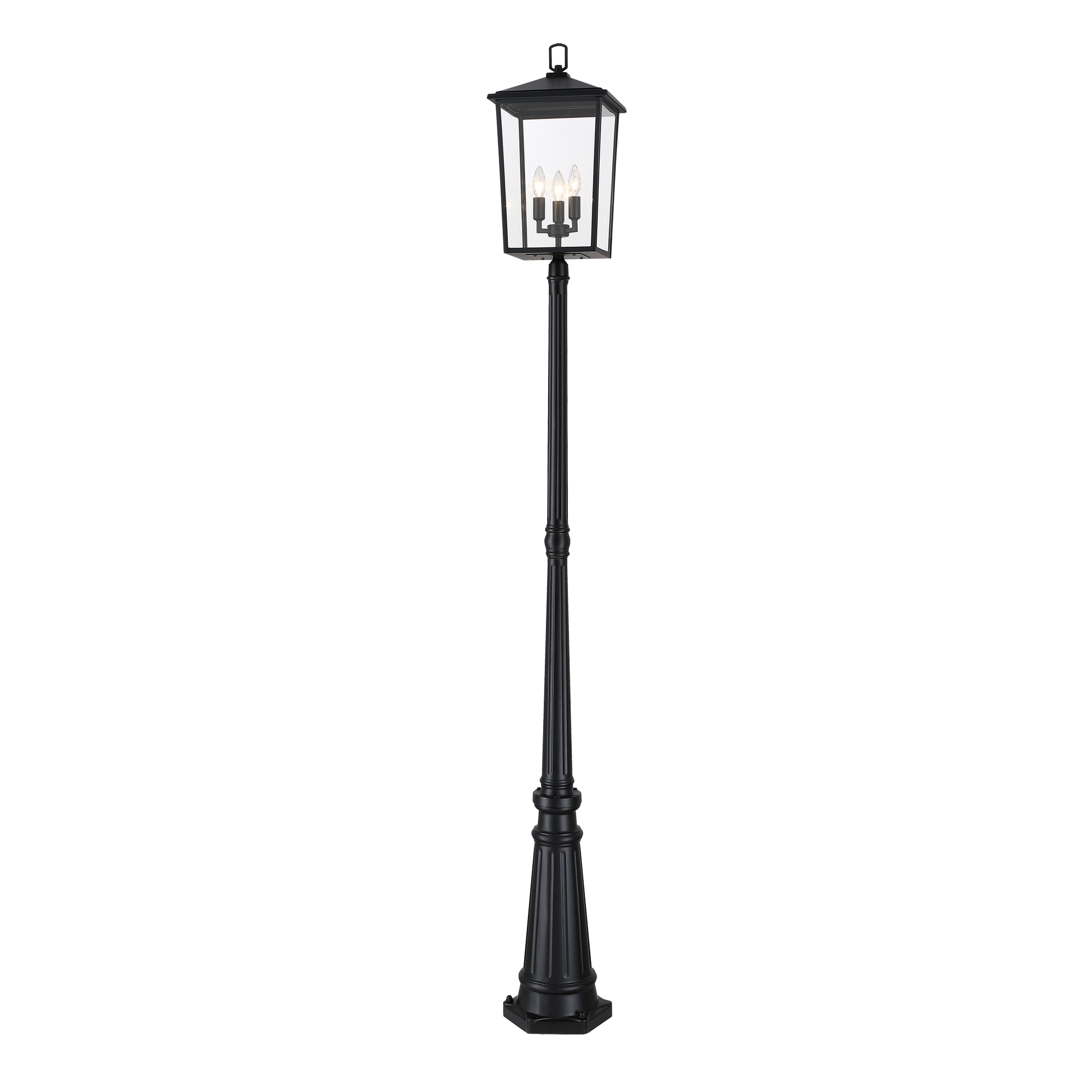 Hukoro FL92003-PL-BK Complete-Post-Lights - View #8