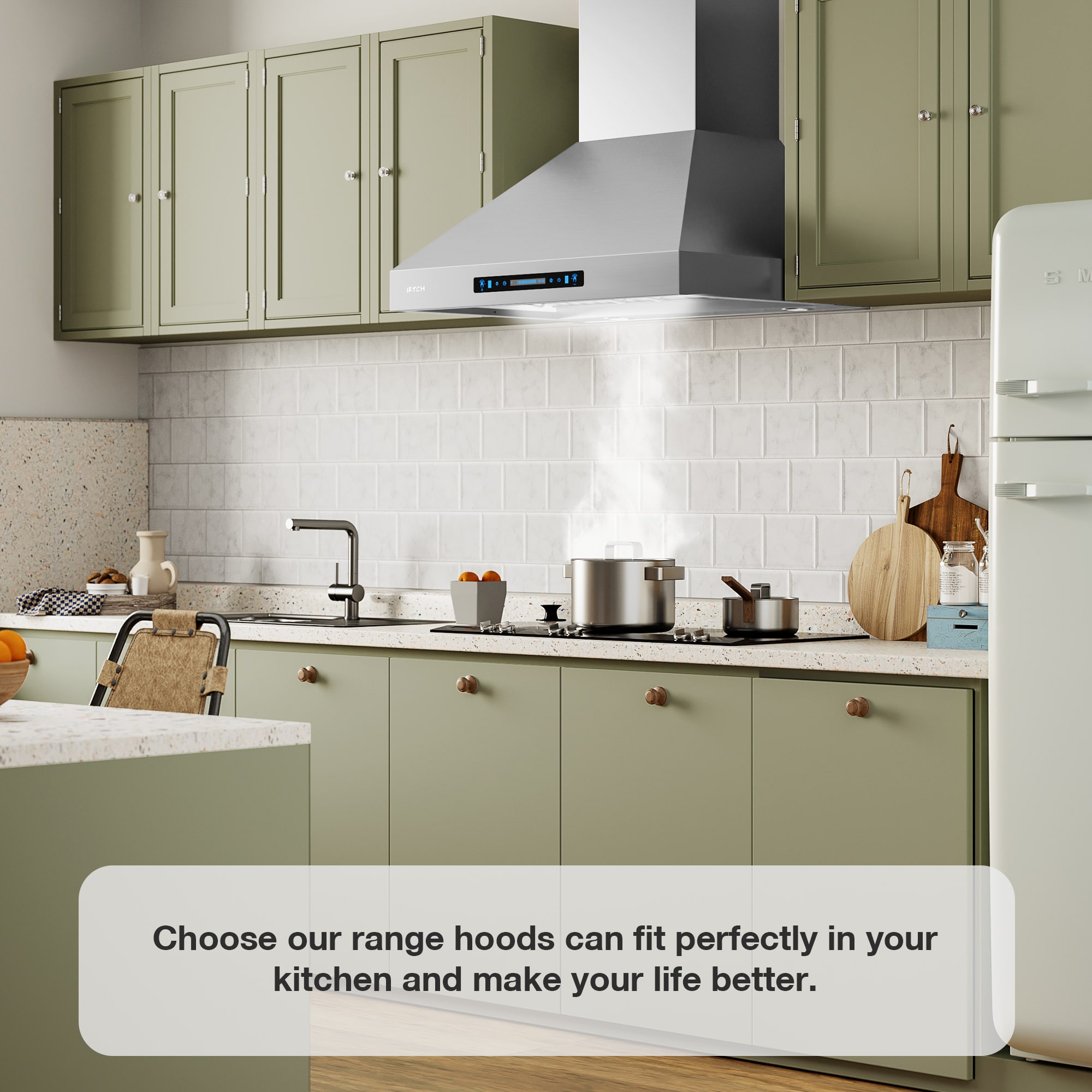 VIKIO VIKP0436 Wall-Mounted-Range-Hoods - View #3