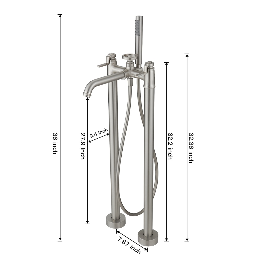 BWE C-7016-N Roman-Tub-Faucets - View #8
