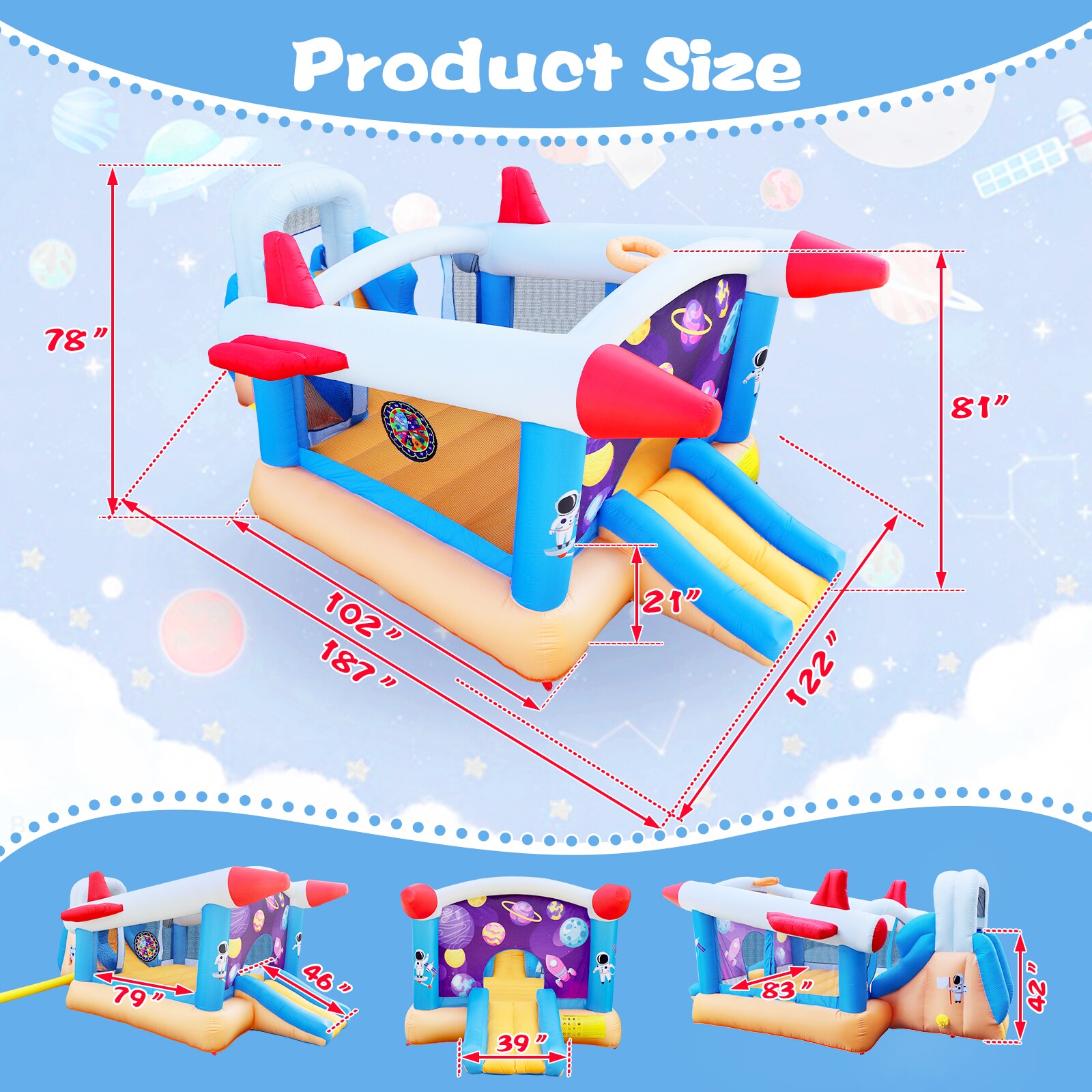 Xspracer ML-BH480 Bounce-Houses - View #7
