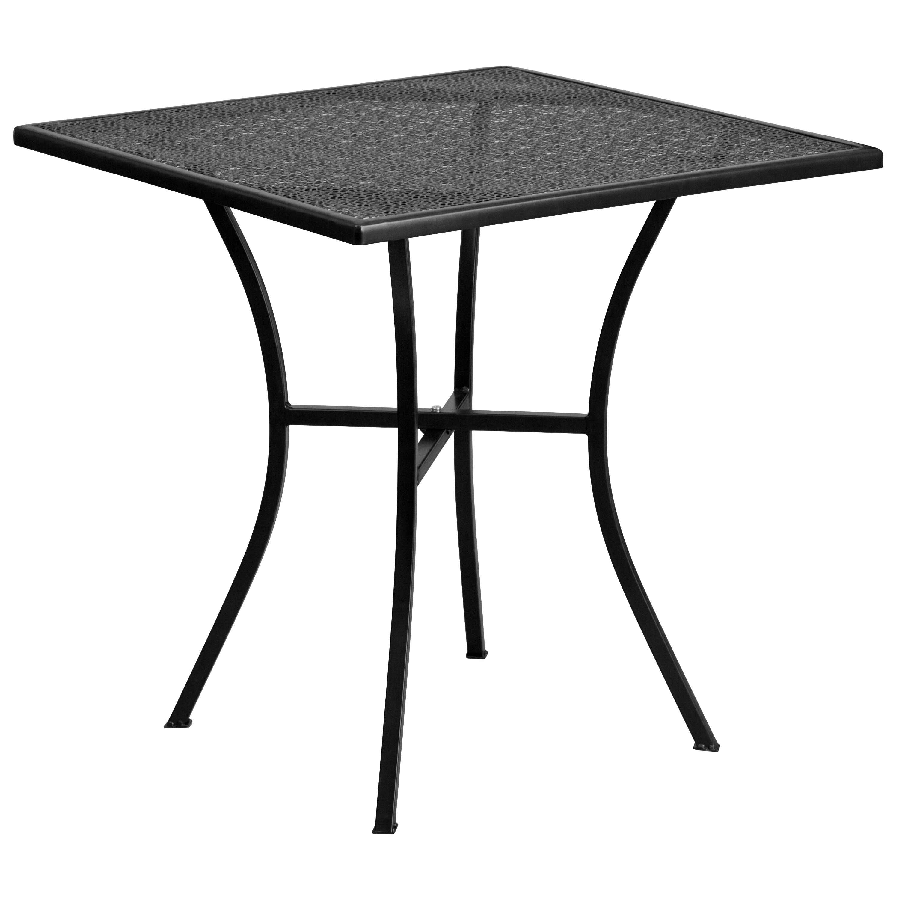 Flash Furniture 889142087687 Oia Square Outdoor Dining Table 28-in W x 28-in L