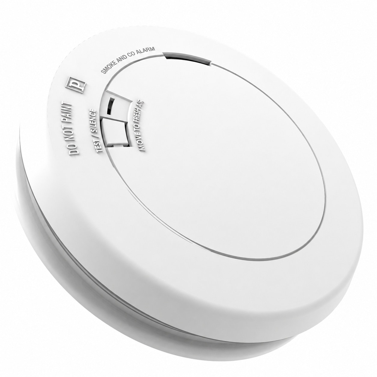 Anqtovp Combination Smoke and Carbon Monoxide Detector with Ten Year Sealed power cell and Photoelectric Sensor for Home Safety #LAN0817N053