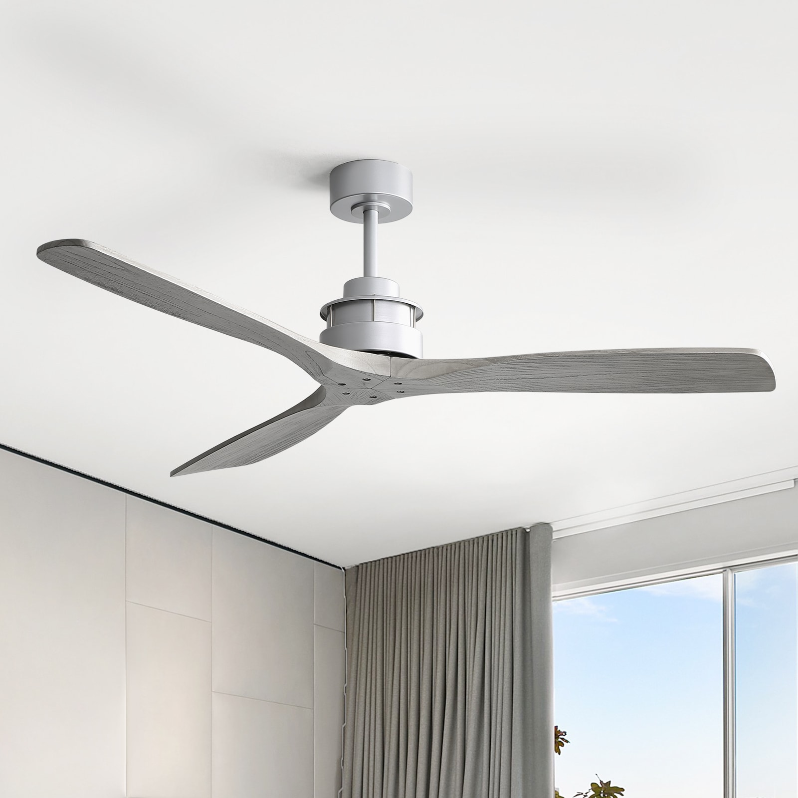 Sofucor LW-6005-1-SL-DC-WD Ceiling-Fans - View #3