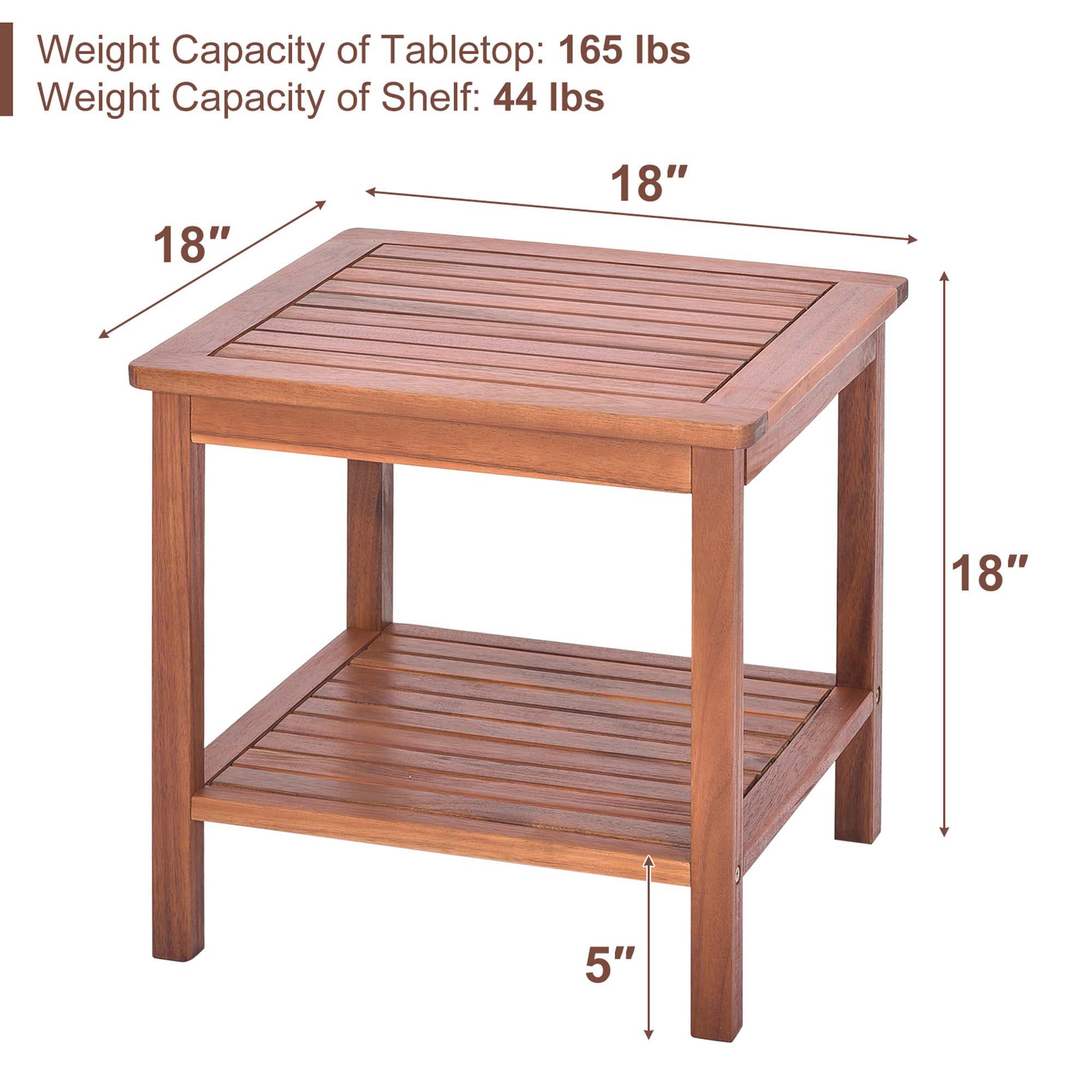 Costway LWS00054 Patio-Tables - View #2