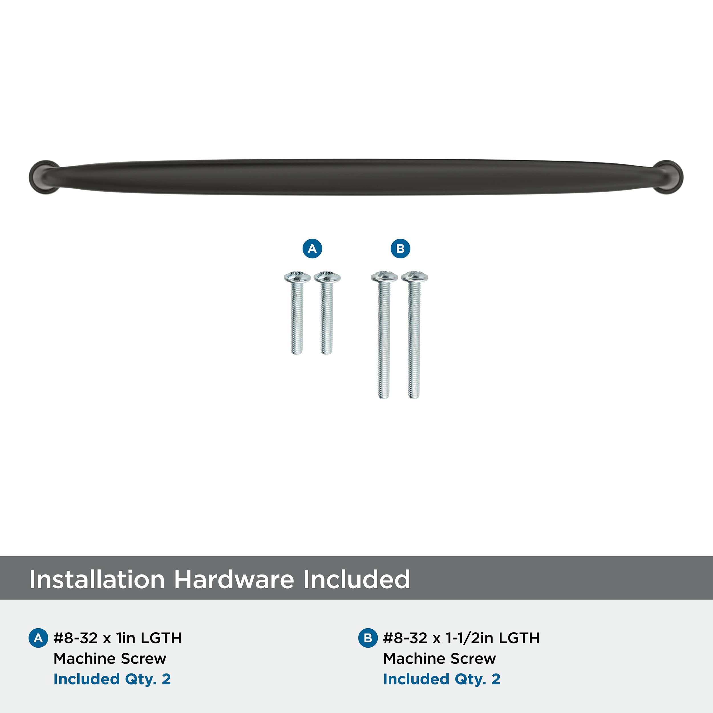 Amerock BP53811BBR Cabinet-Pulls - View #2