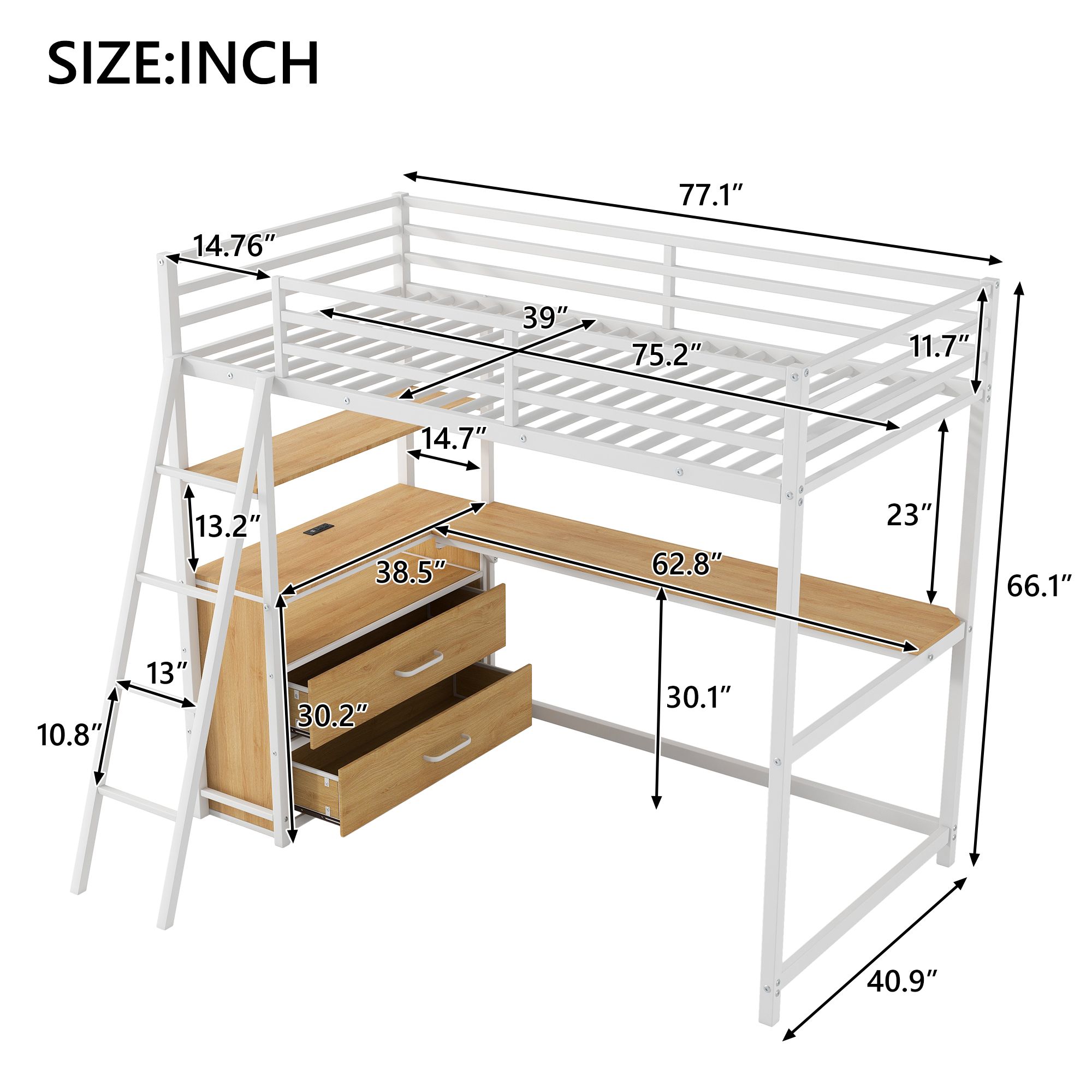 Yiekholo LL-1797AAK Bunk-Beds - View #4