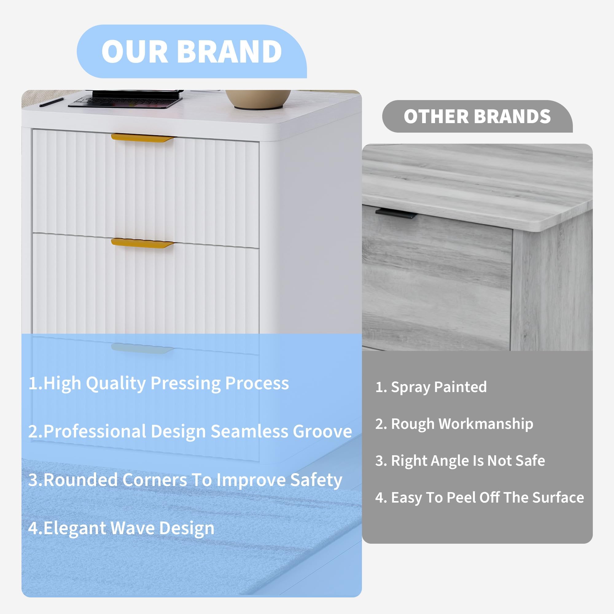 GarveeLife LSLX-PHK-35DL nightstands - View #6
