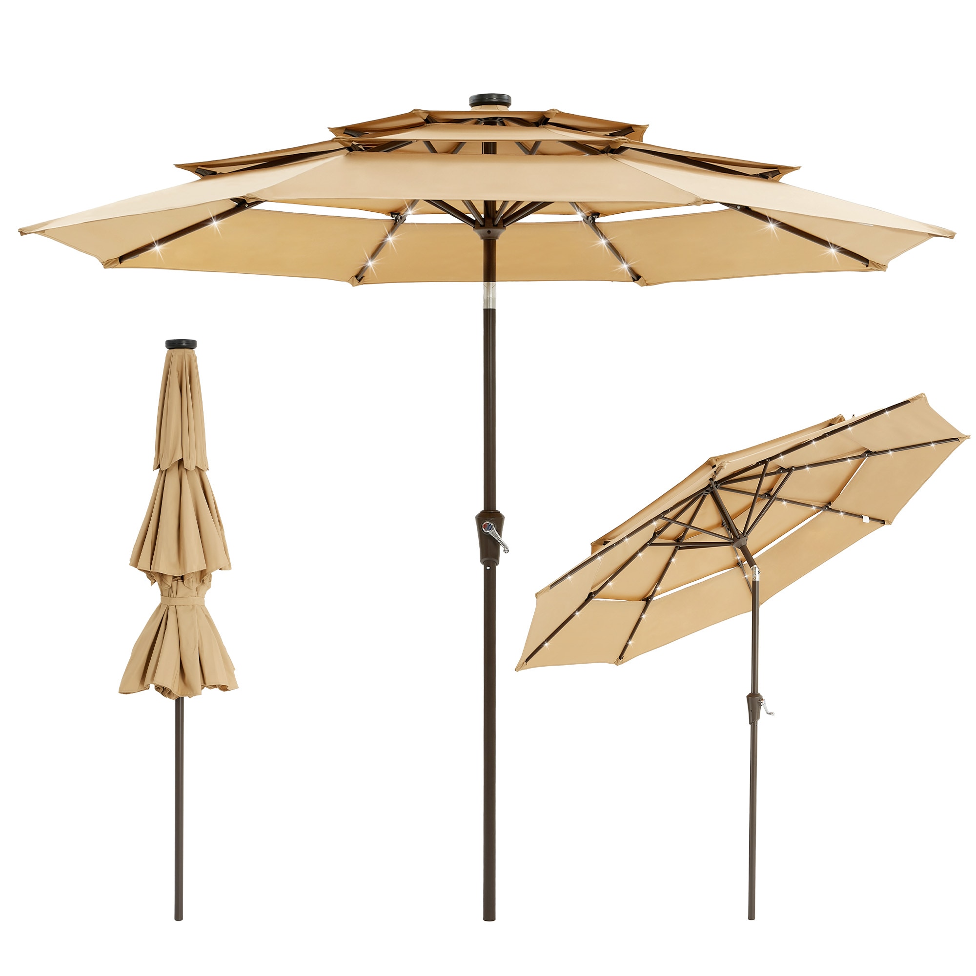 hampton bay patio solar umbrella Replacement Canopy for Berkley Jensen 11' group_fall 23 resistant canopy to provide Chain Gobbler 3:With Chain Gobbler 3 Salomon S/Pro Supra BOA