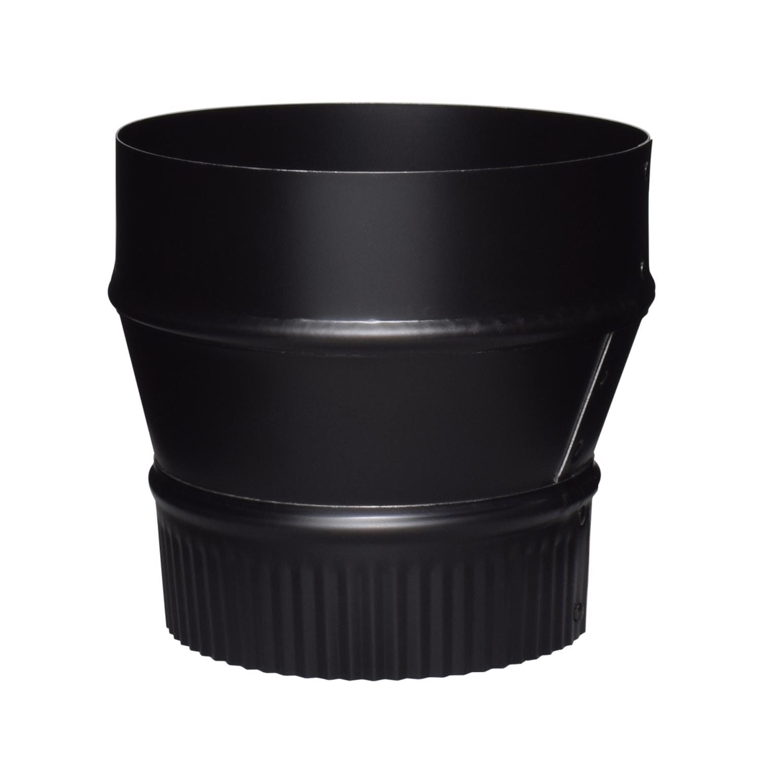 IMPERIAL 6 in. D X 5 in. D Galvanized Steel Stove Pipe Reducer #BM0075