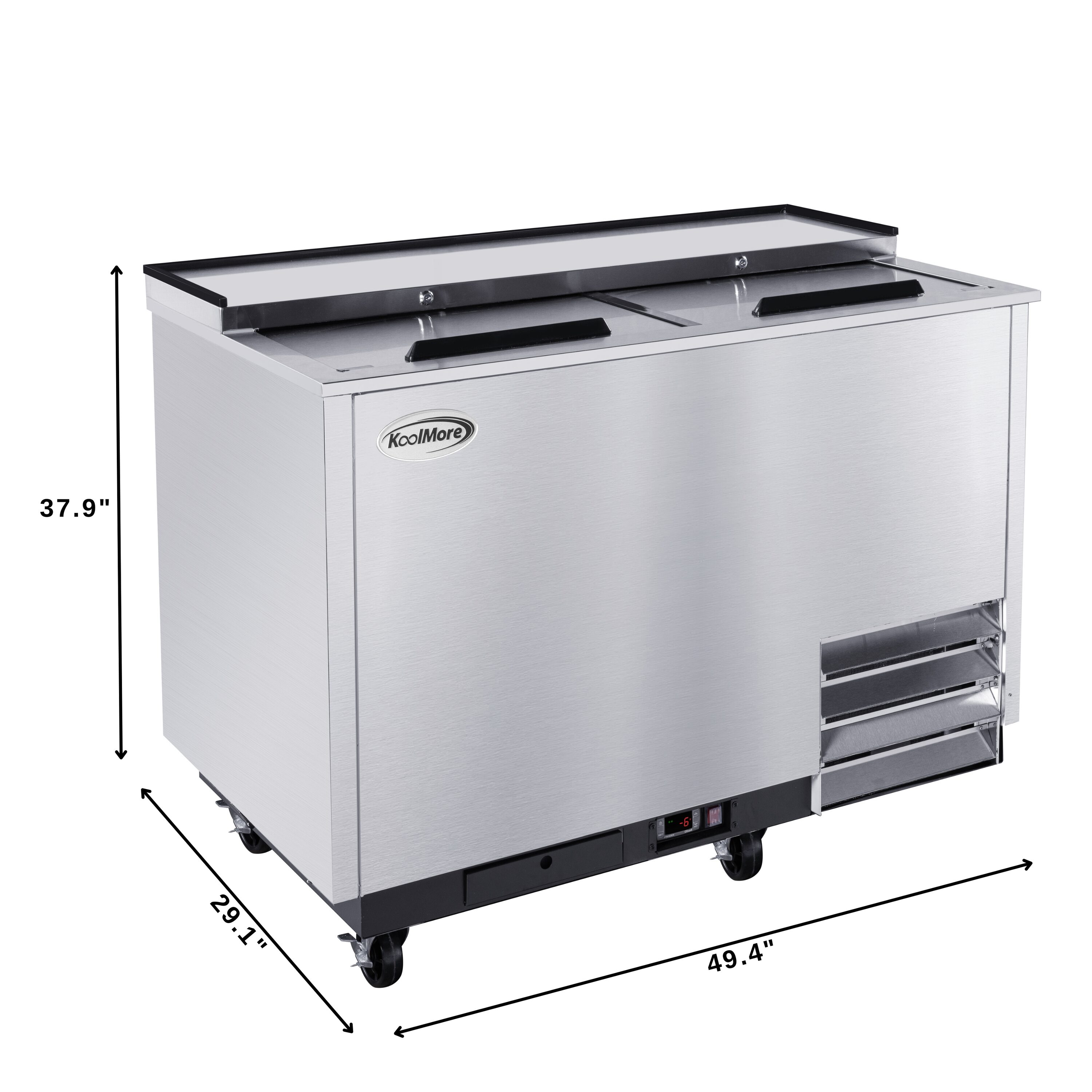KoolMore LOW-KM-GF50-SS Commercial-Freezers - View #5