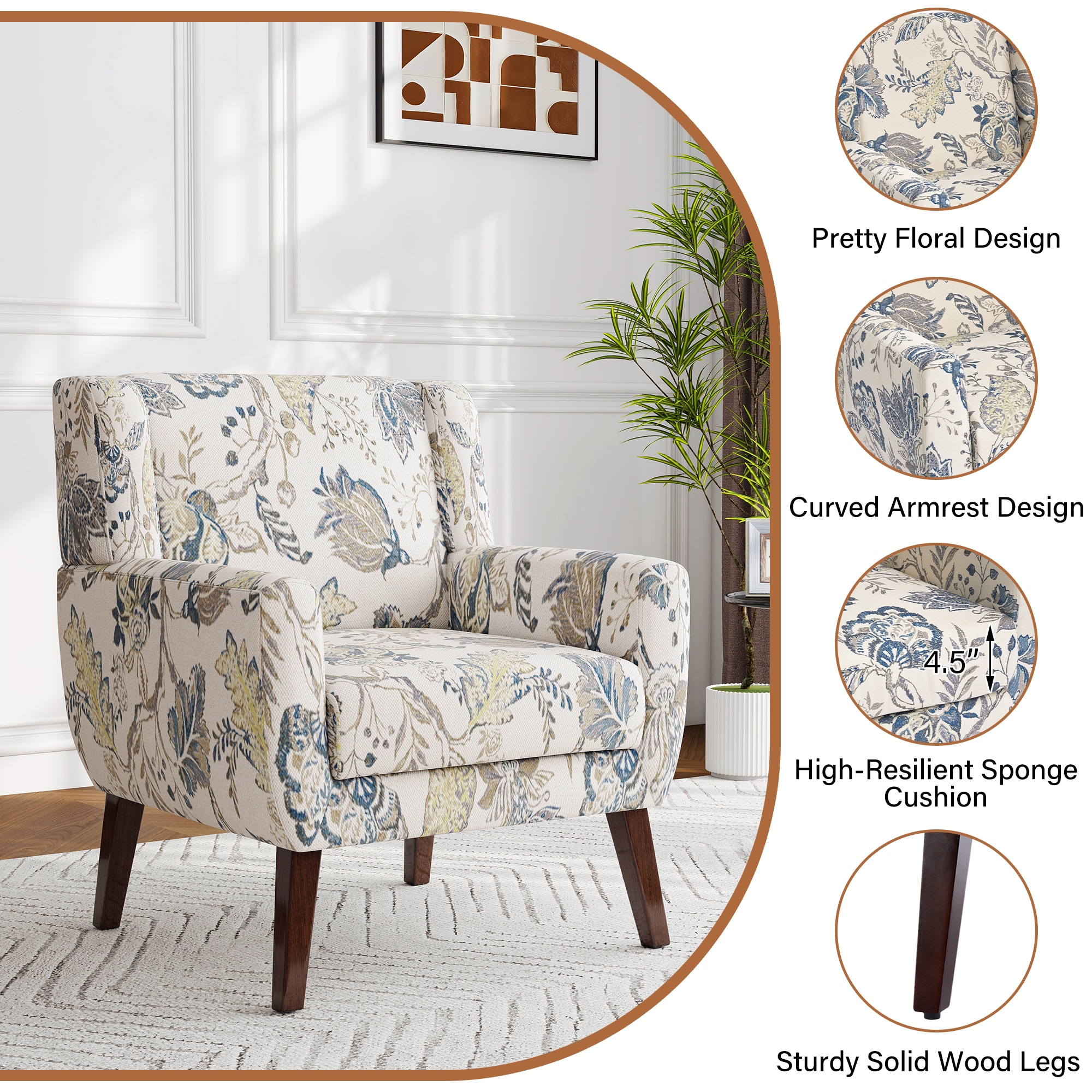 Dreamsidea LS-IDF-SF03-PALEAF chairs - View #7