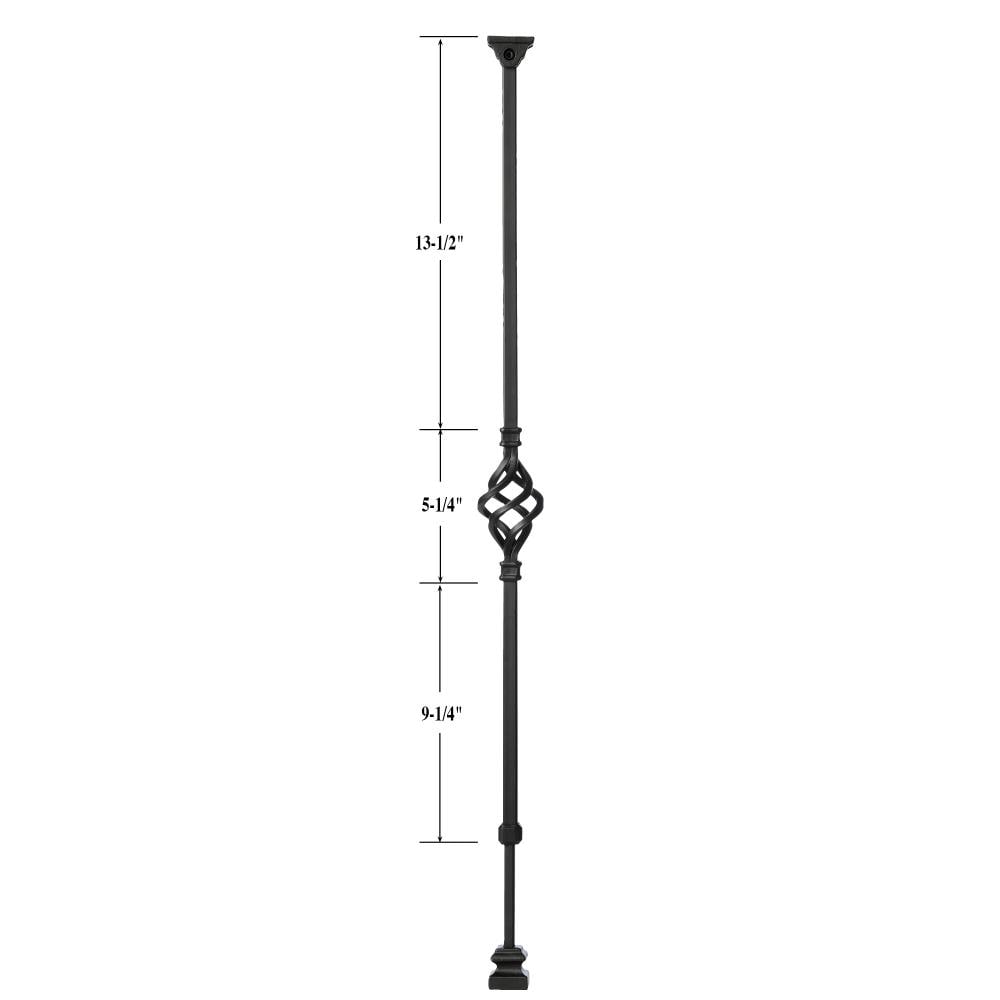 Ole' Iron Slides ISBAS-SAT Interior-Stairpart-Balusters - View #2