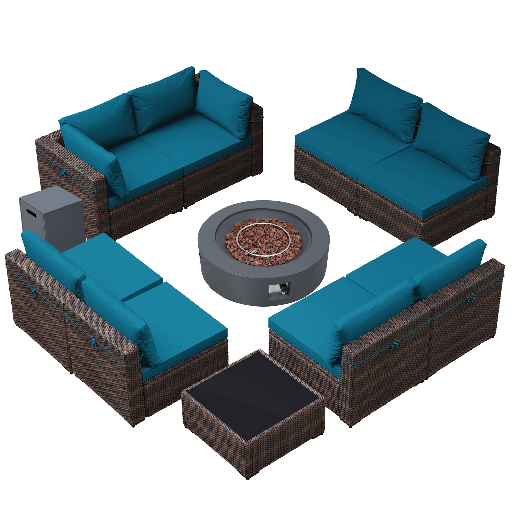 Patio Watcher LS-RT9-KD42DK-B5 Patio-Conversation-Sets - View #2