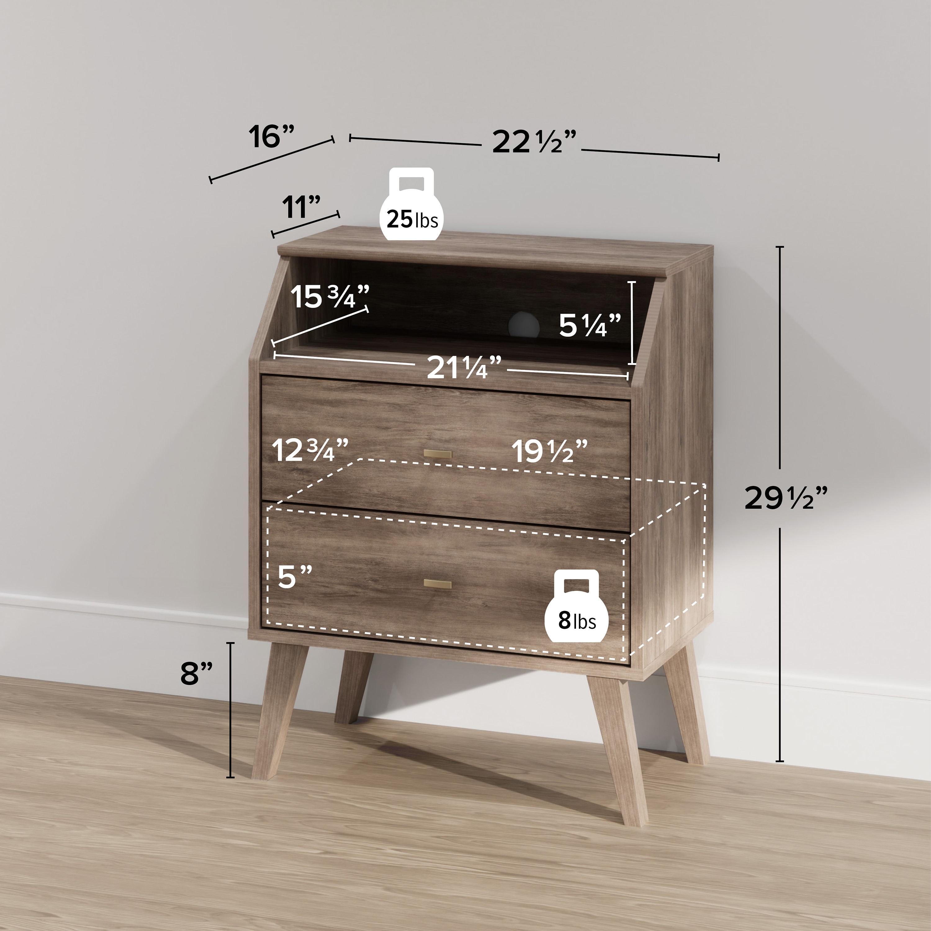 Prepac DDNR-1403-1 nightstands - View #8