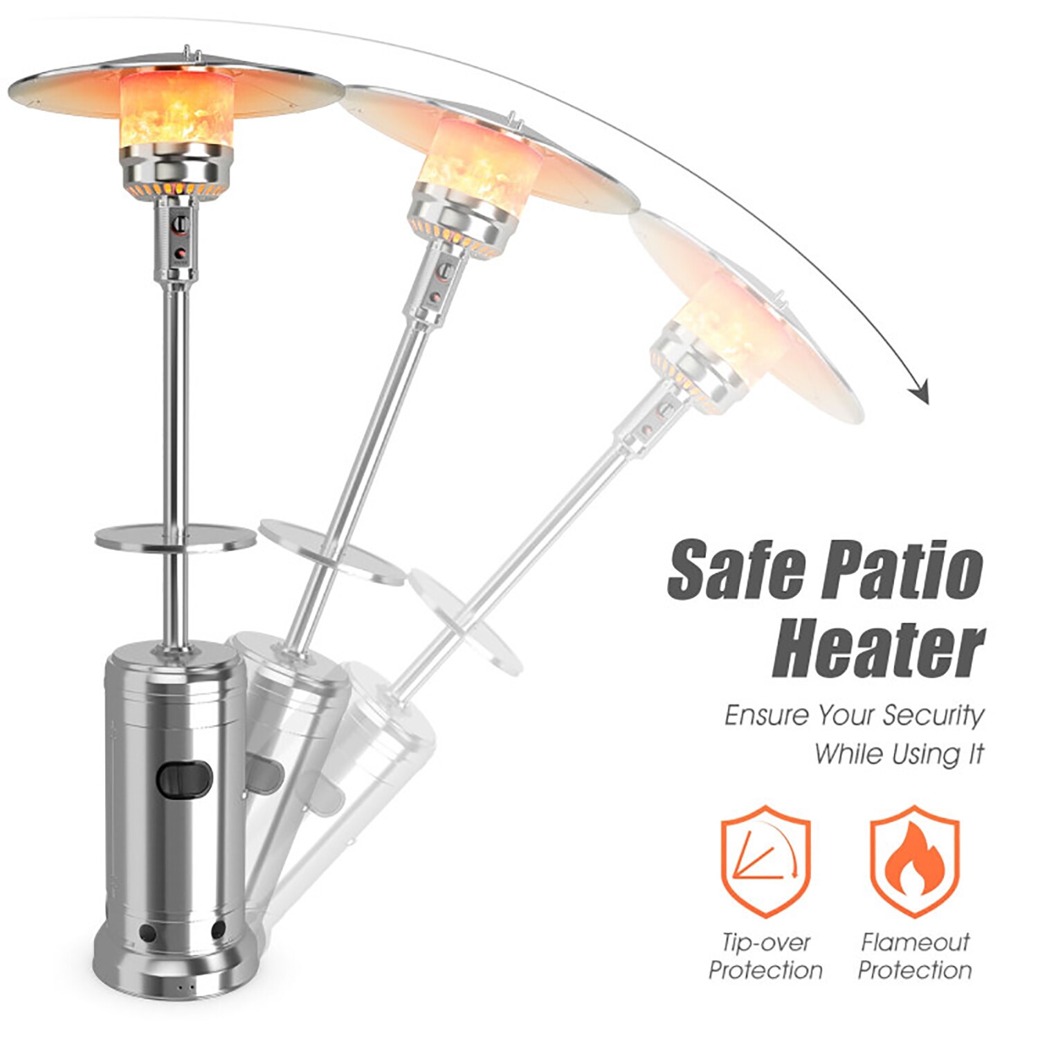 GZMR GZ-A01HW8SL Outdoor-Gas-Patio-Heaters - View #6