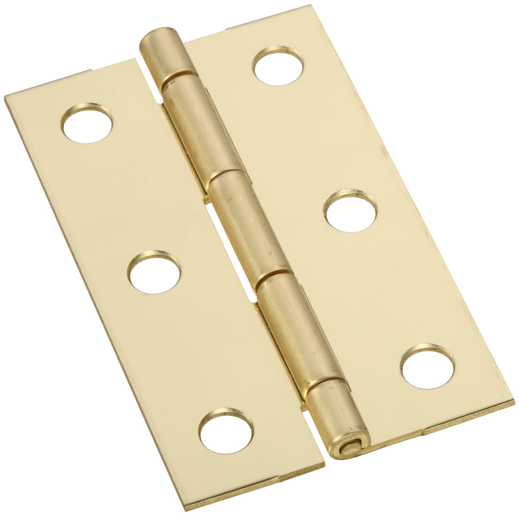Gatehouse S890-160 2-1/2-in H Gold Mortise Interior Door Hinge 2 -Pack