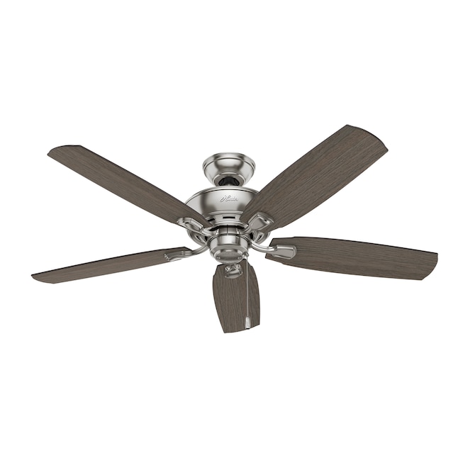 Hunter Creekside 52 In Brushed Nickel, How To Fix The Pull Chain On A Hunter Ceiling Fan