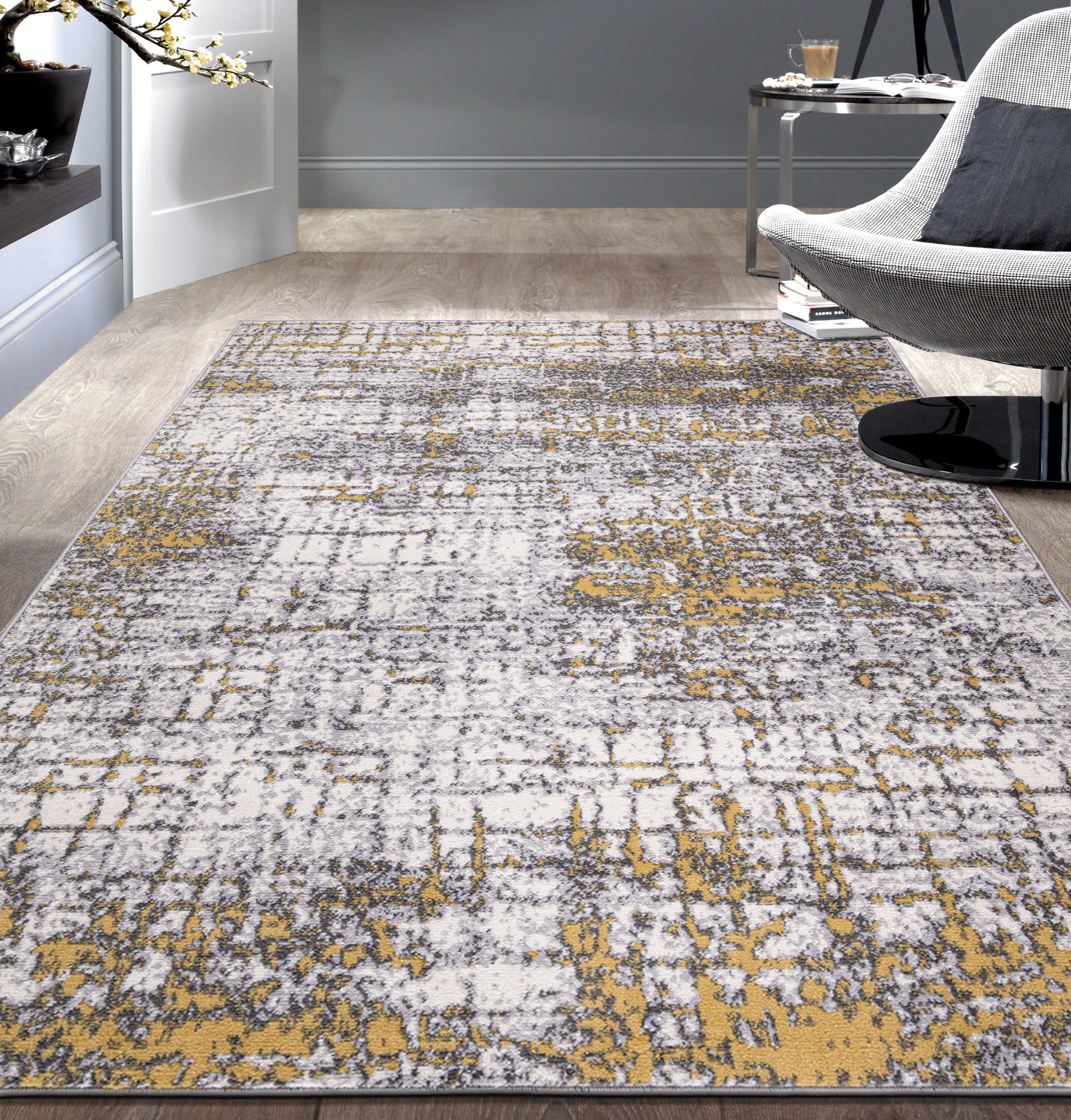 World Rug Gallery 6012YELLOW5X7 rugs - View #5