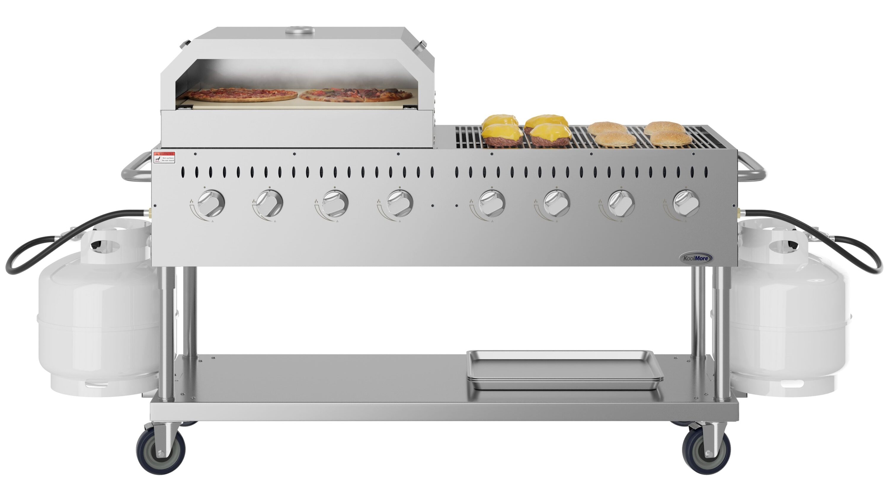 KoolMore LOW-CGKIT6-P30 Gas-Grill - View #5