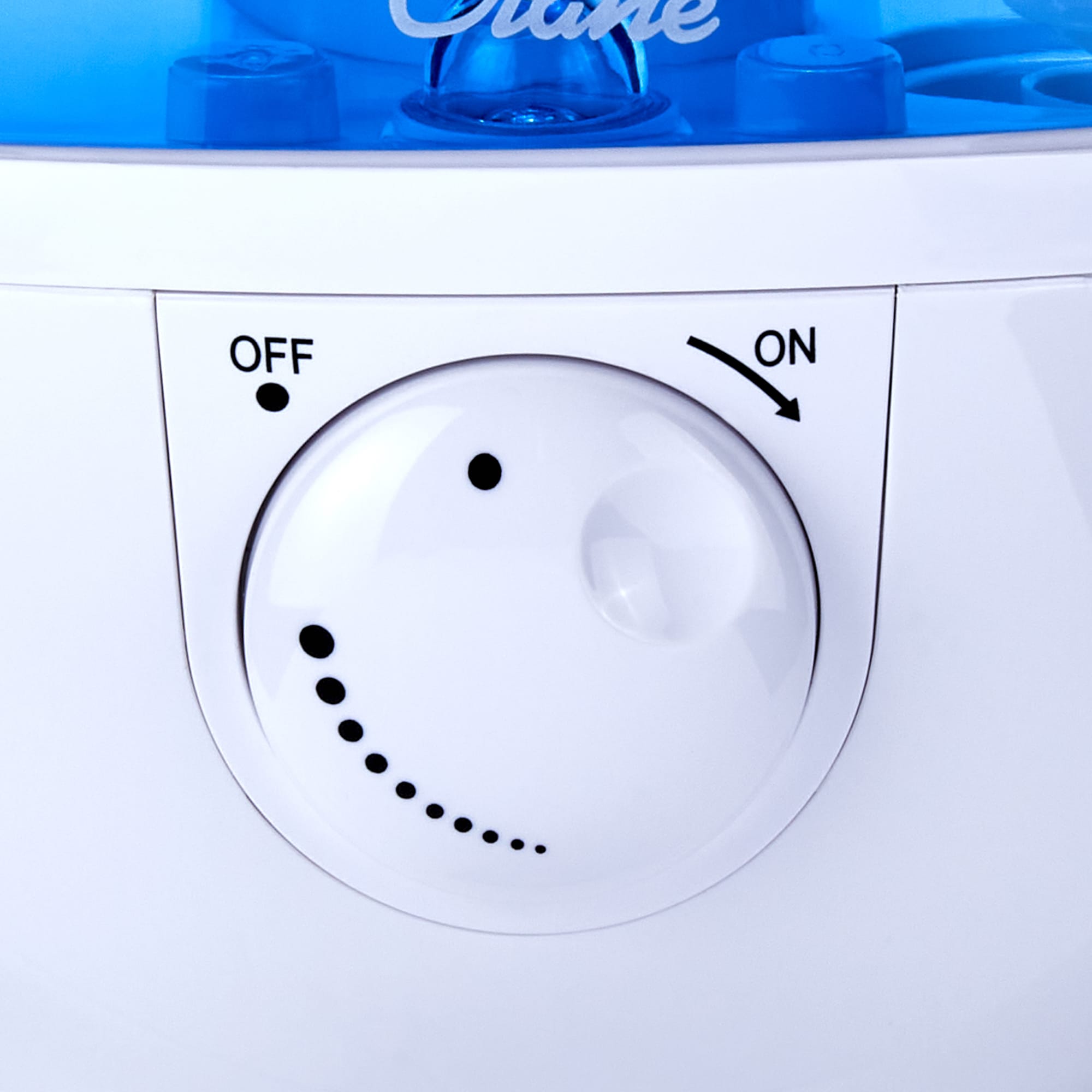 Crane Drop 1-Gallons Tabletop Ultrasonic Humidifier (For Rooms Up 