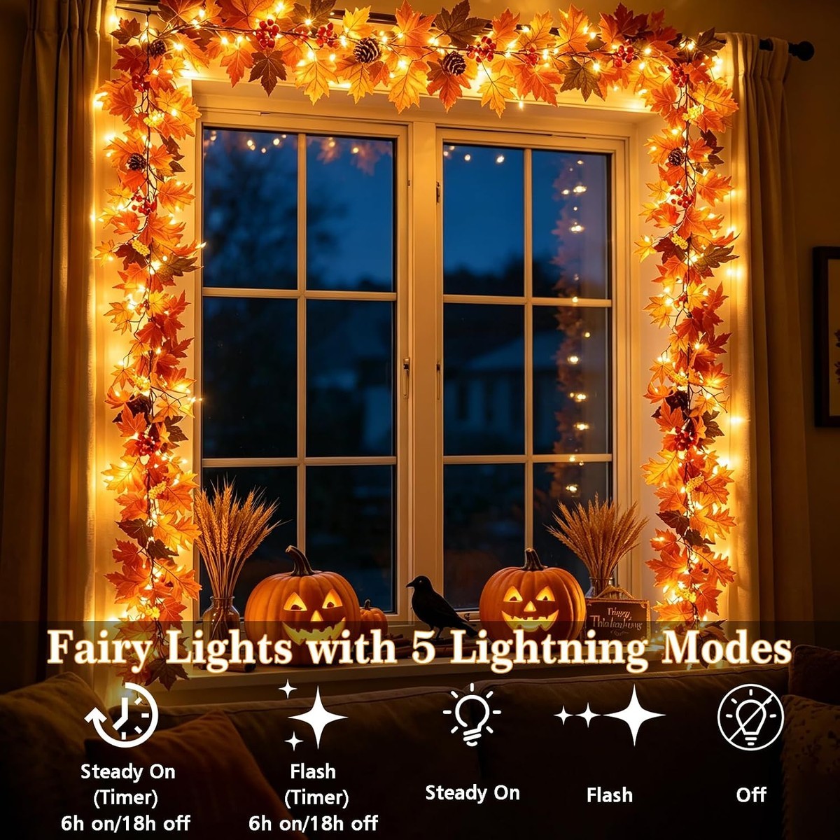 ZXQJRAQ JIA1-672042 Indoor-Thanksgiving-Decor - View #3