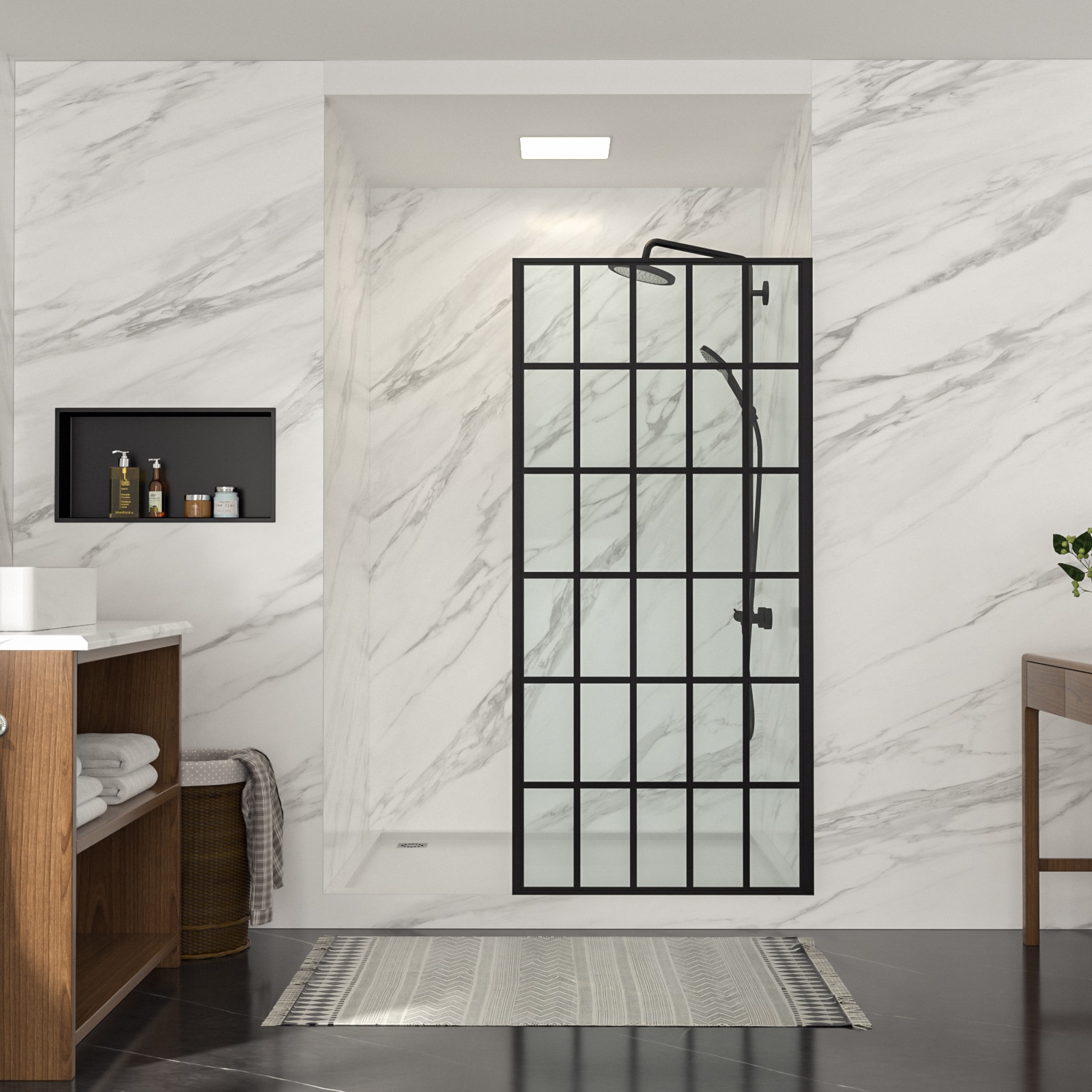 Lordear HBRS-LD-6B10-34MB Shower-Doors - View #4