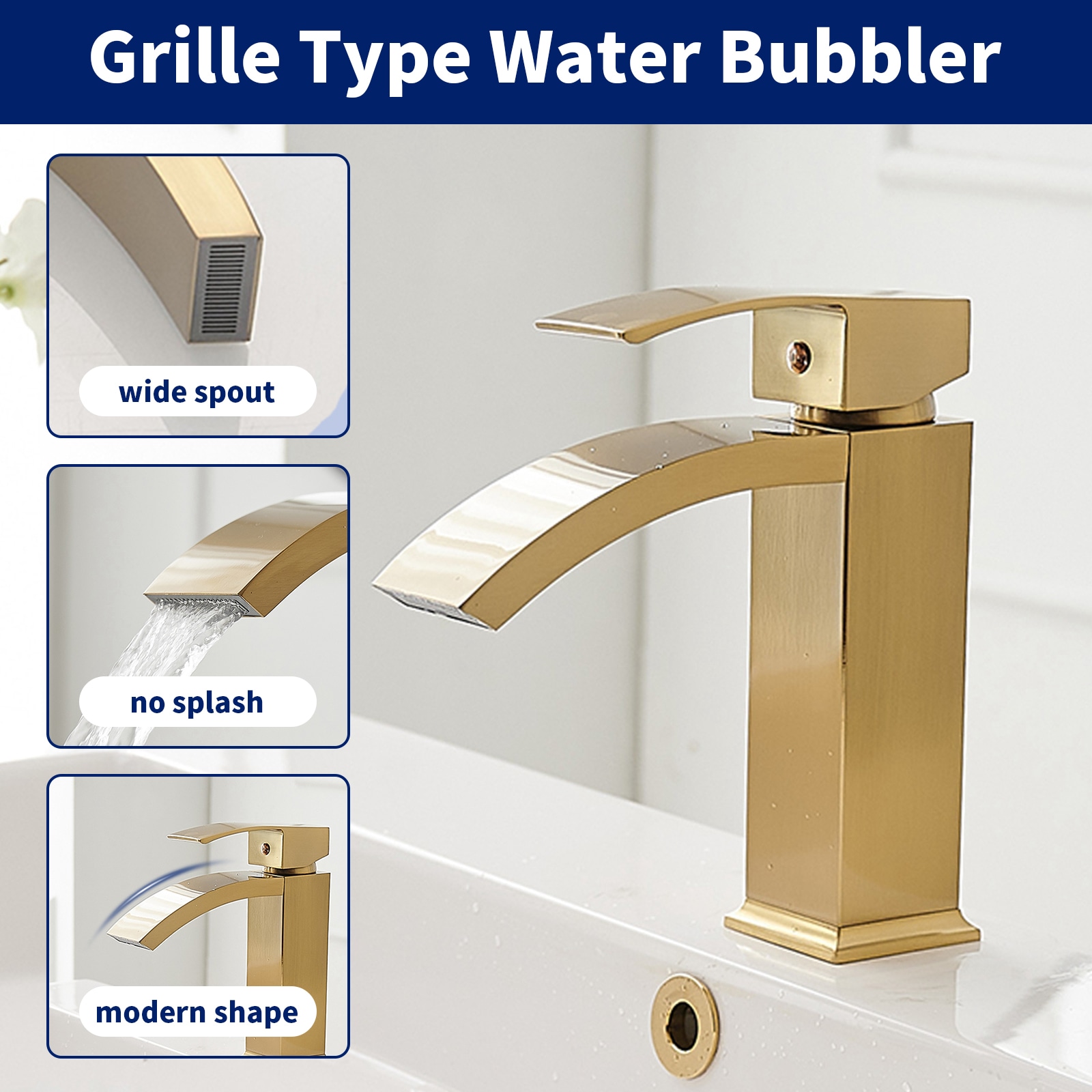 BWE A-96026-BG Lavatory-Faucets - View #2