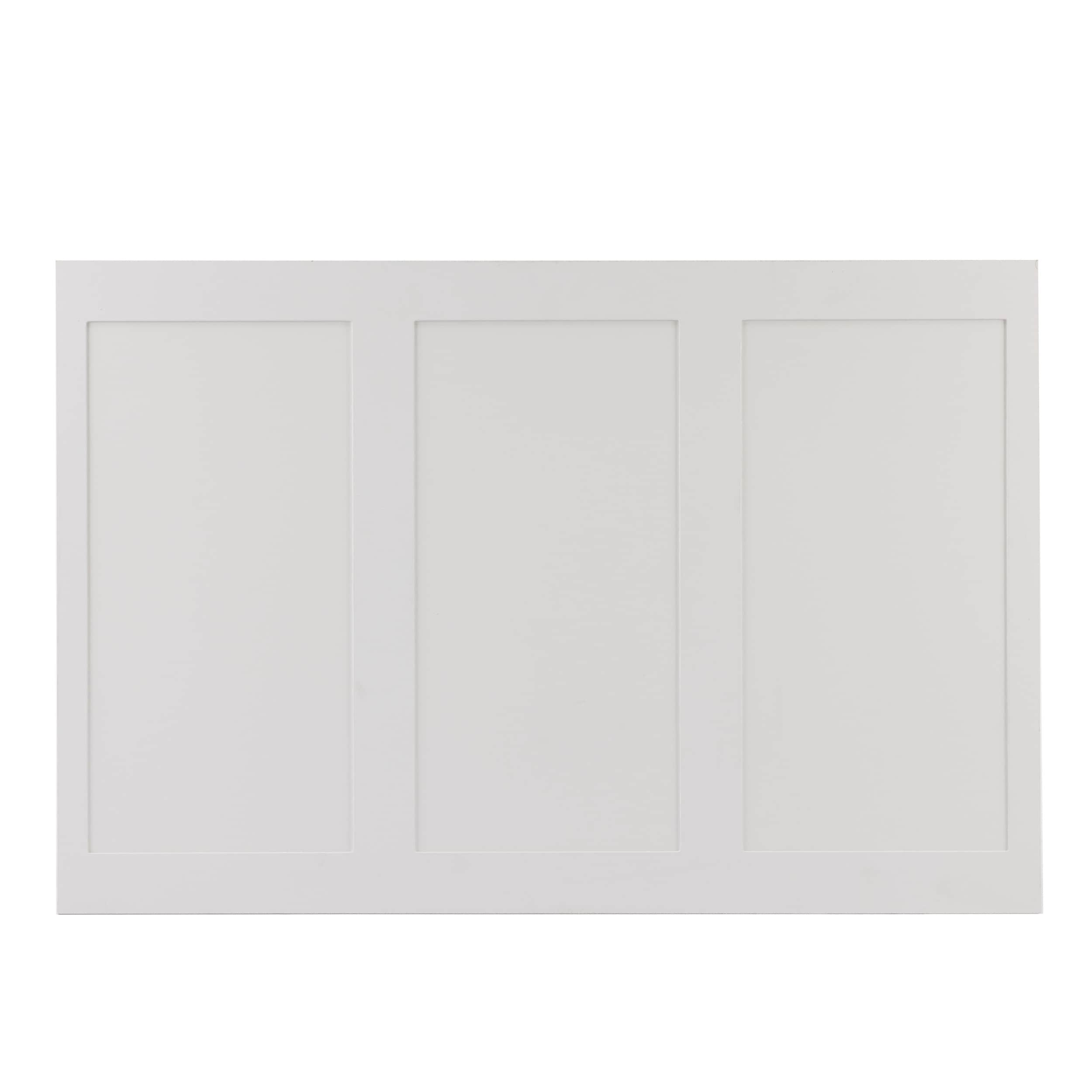 Style Selections 32-in x 48-in Smooth Shaker Wall Panel Mdf Wainscot  Geometric Wall Panel in the Wall Panels department at