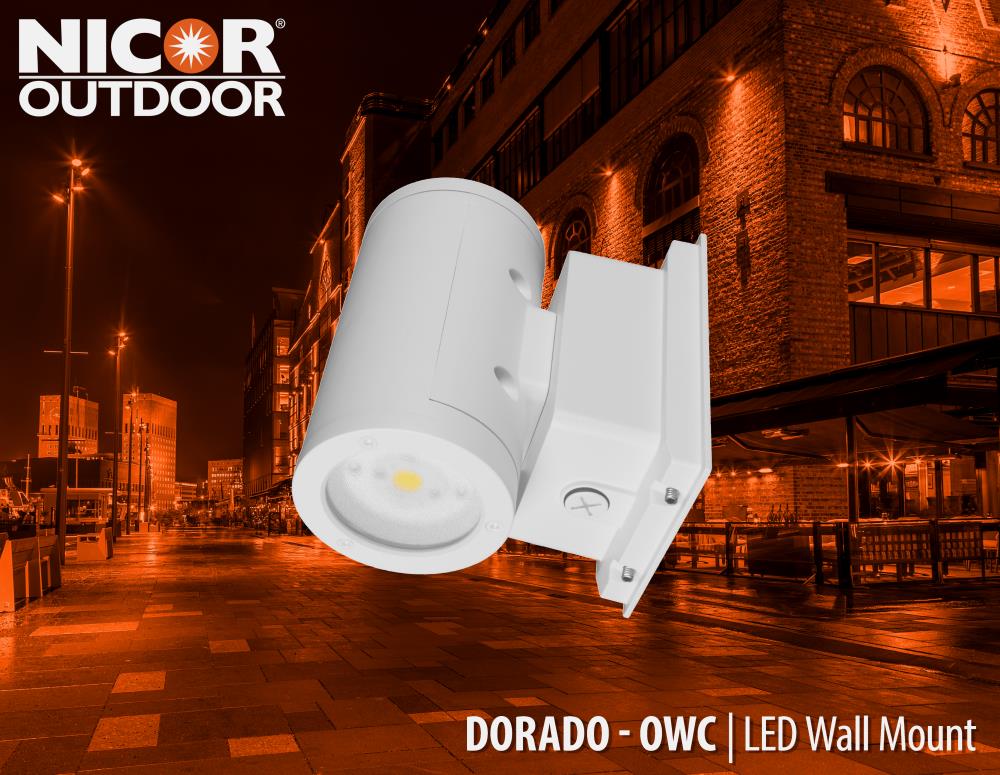 Nicor Lighting OWCR4U1035MV40WH Outdoor-Wall-Lighting - View #5