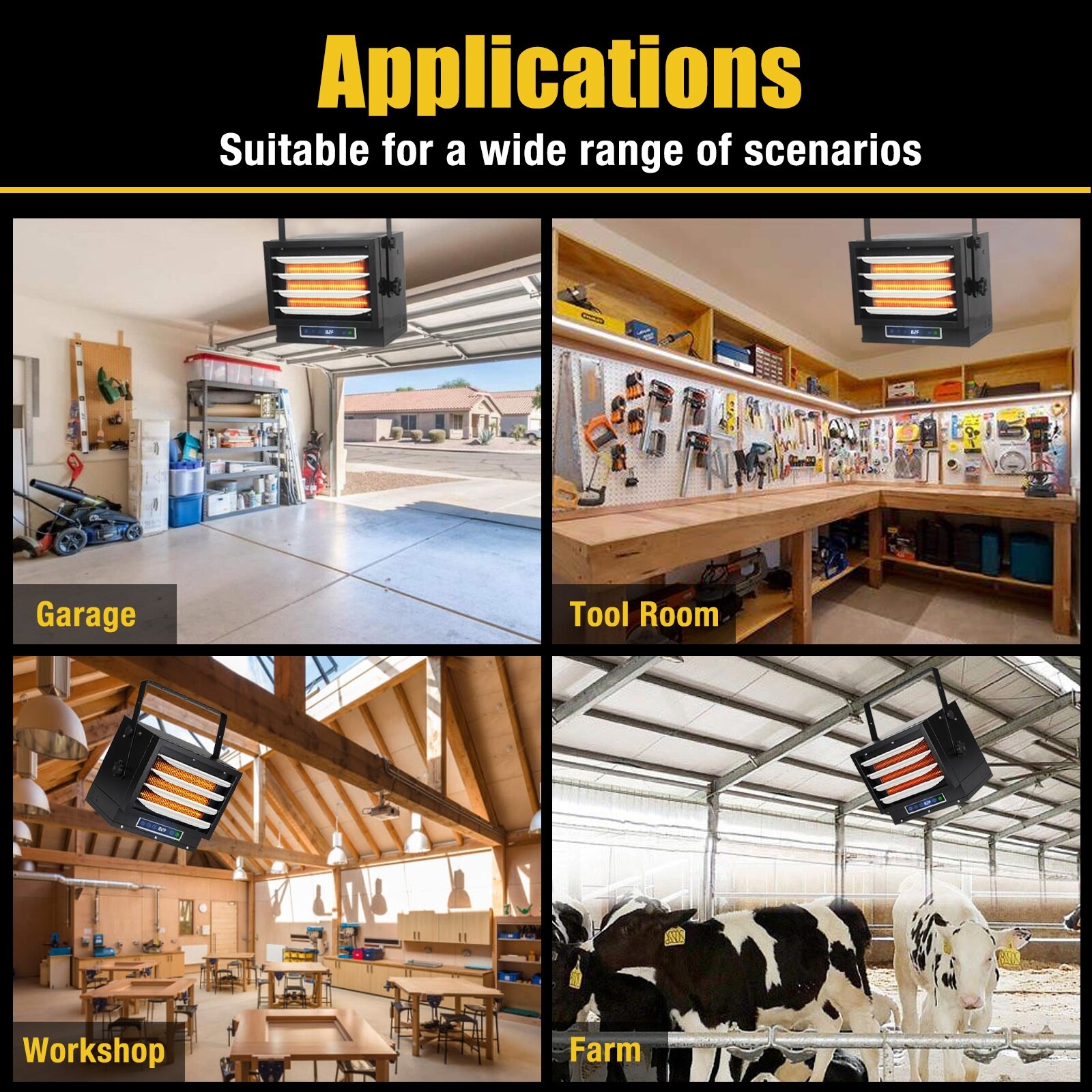 EdenDirect NCBK0408019 Portable-Electric-Heat - View #7