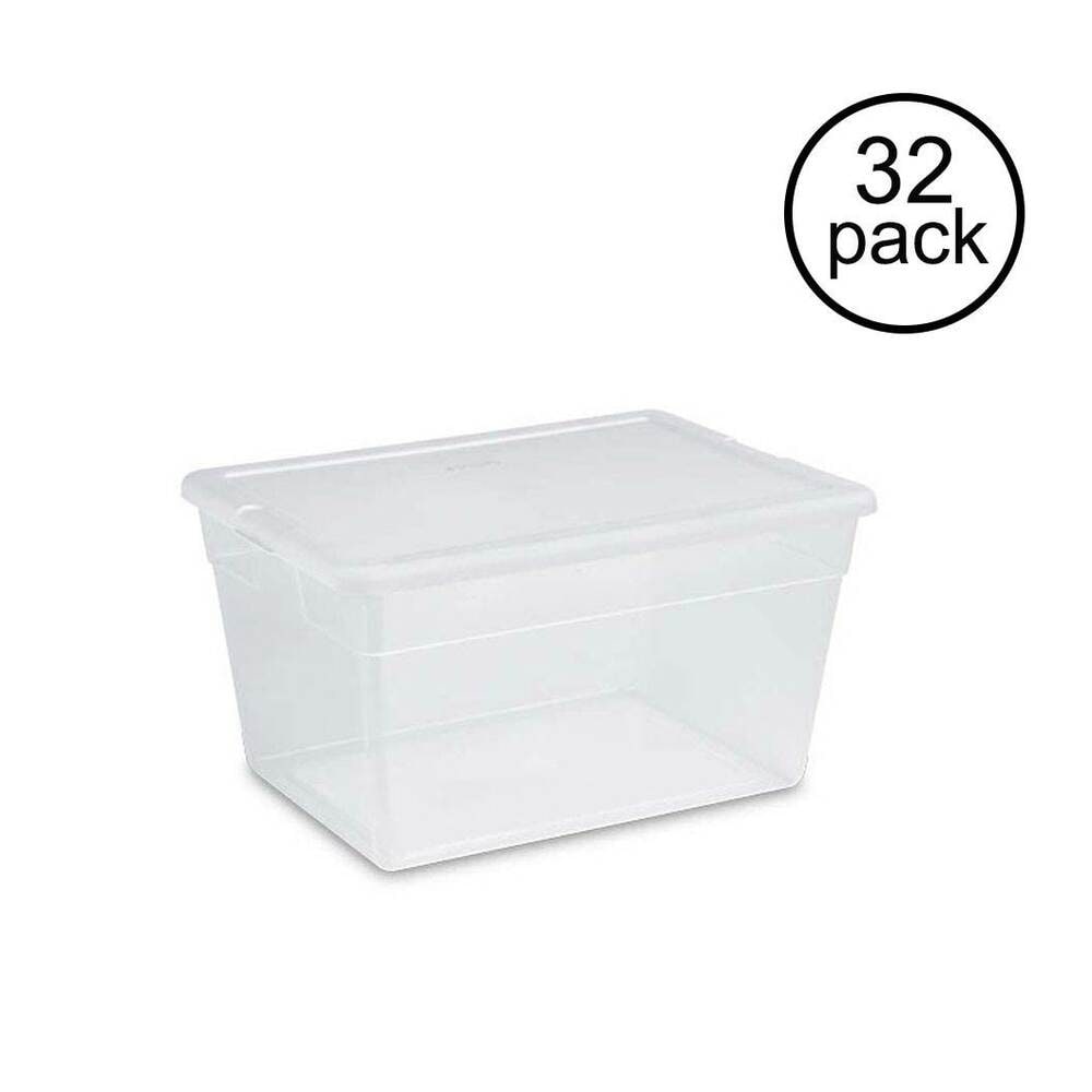 Sterilite 108141 Plastic-Storage-Totes - View #2