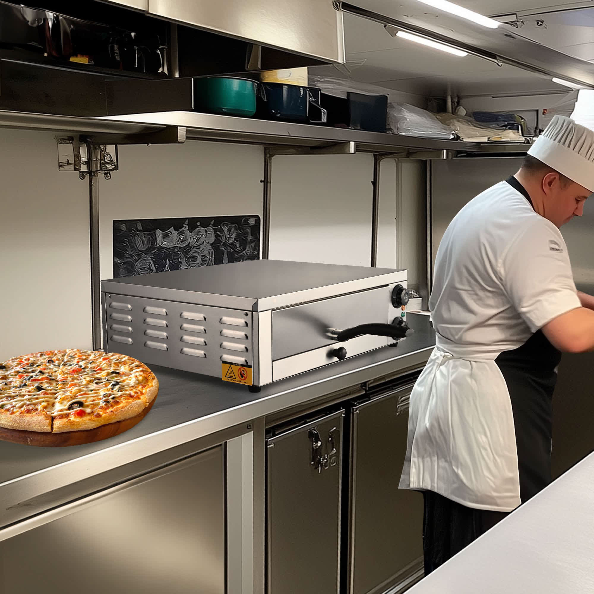 Yescom 26PIZ001-16INS-11-LO Outdoor-Pizza-Ovens - View #7