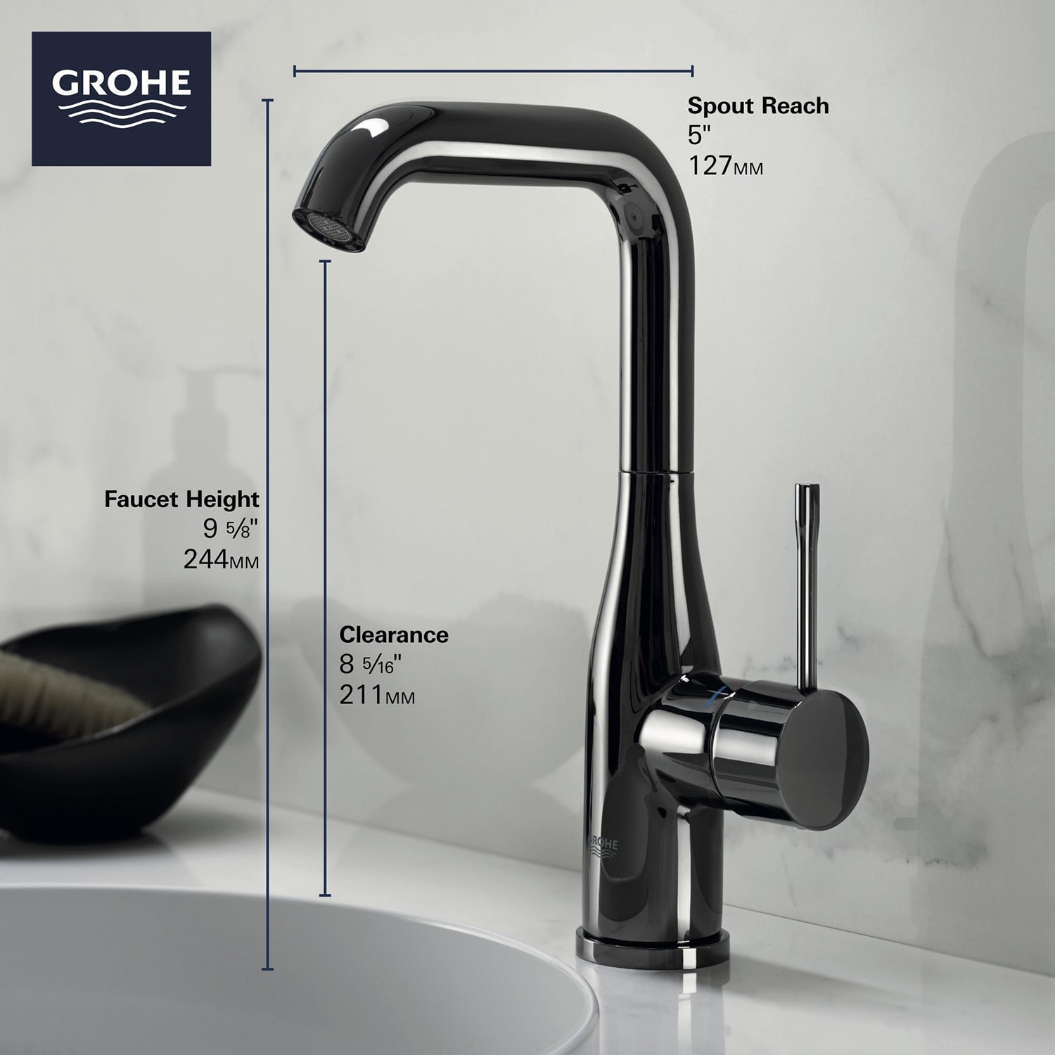 GROHE 2348600A Lavatory-Faucets - View #4