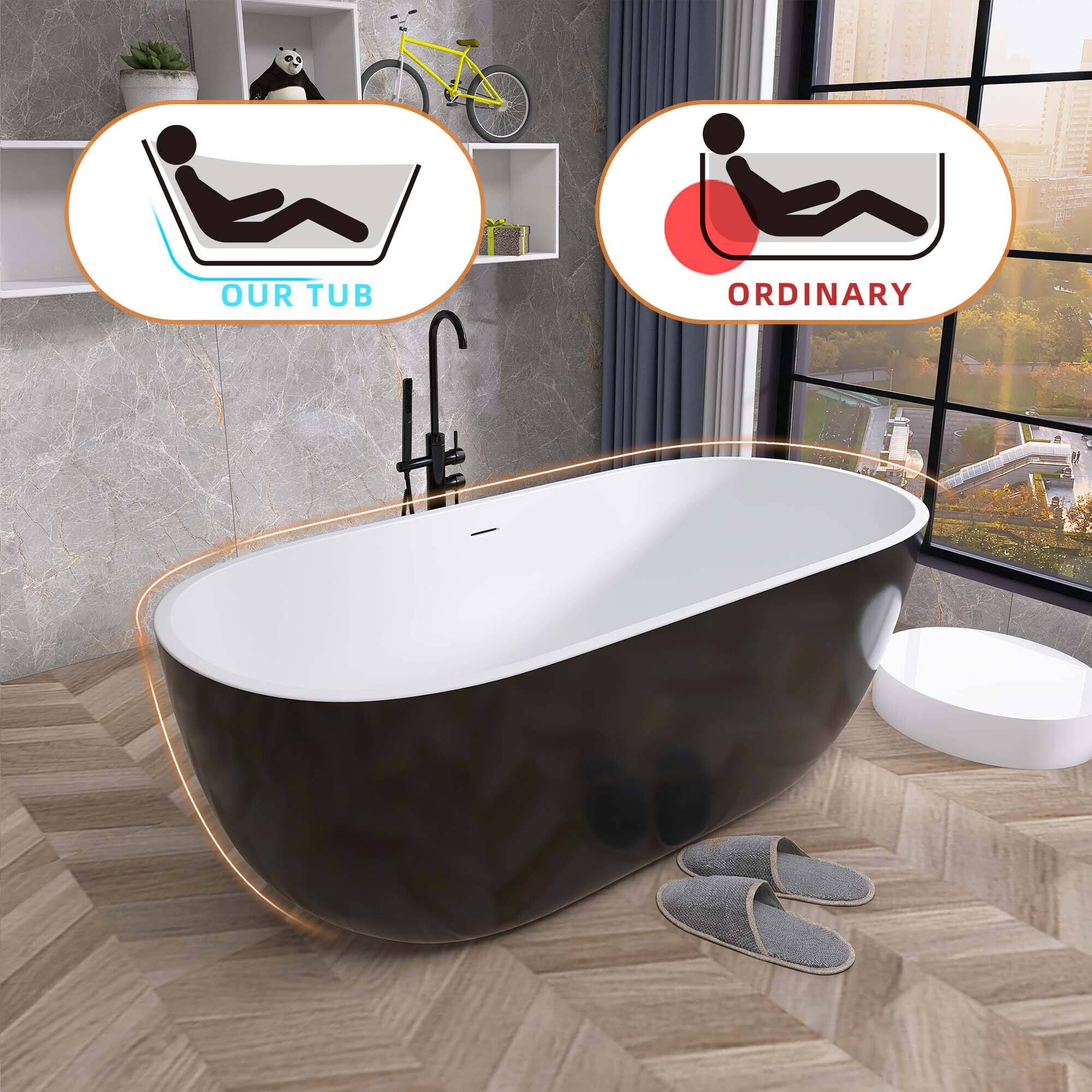 WELLFOR OUZ67571+ bathtubs - View #7
