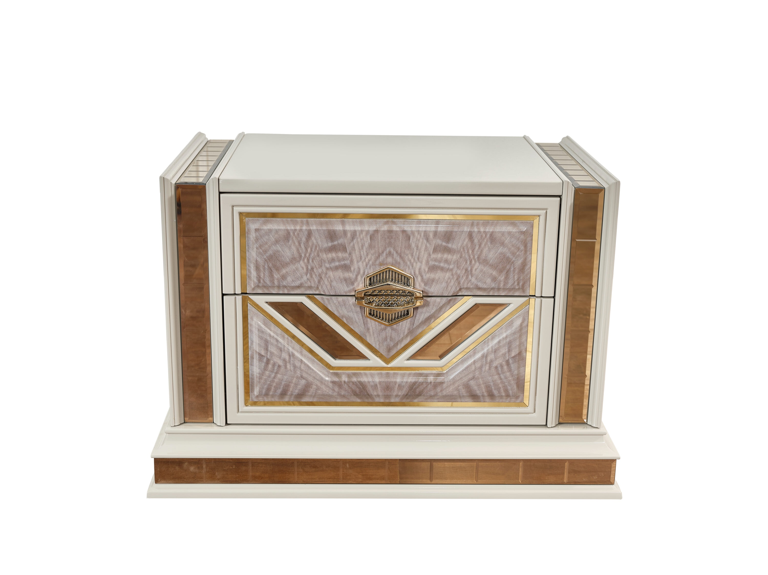 Galaxy 601955553520 Omary Beige Nightstand