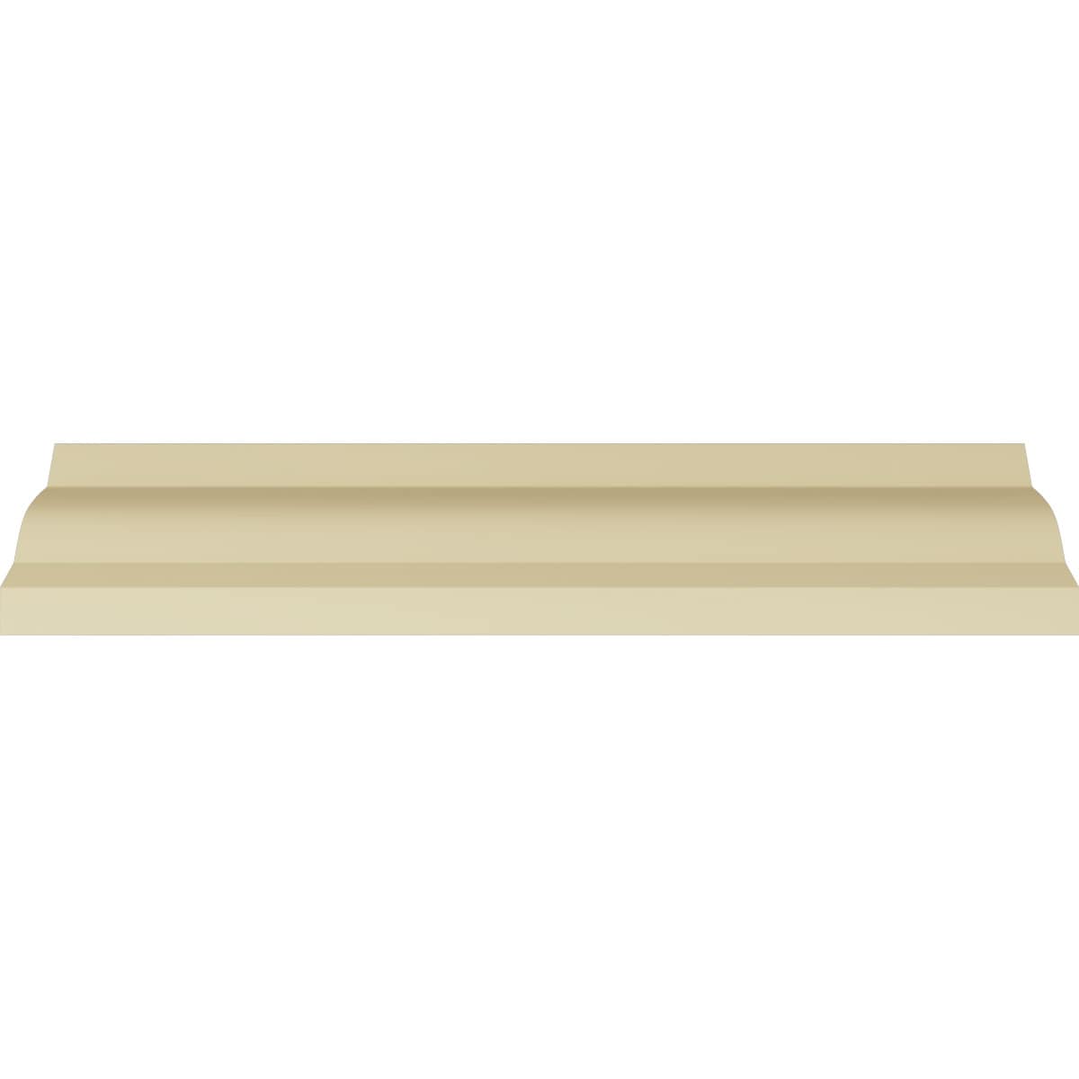 Versailles White Polyurethane Crown Moulding 94.5 inches