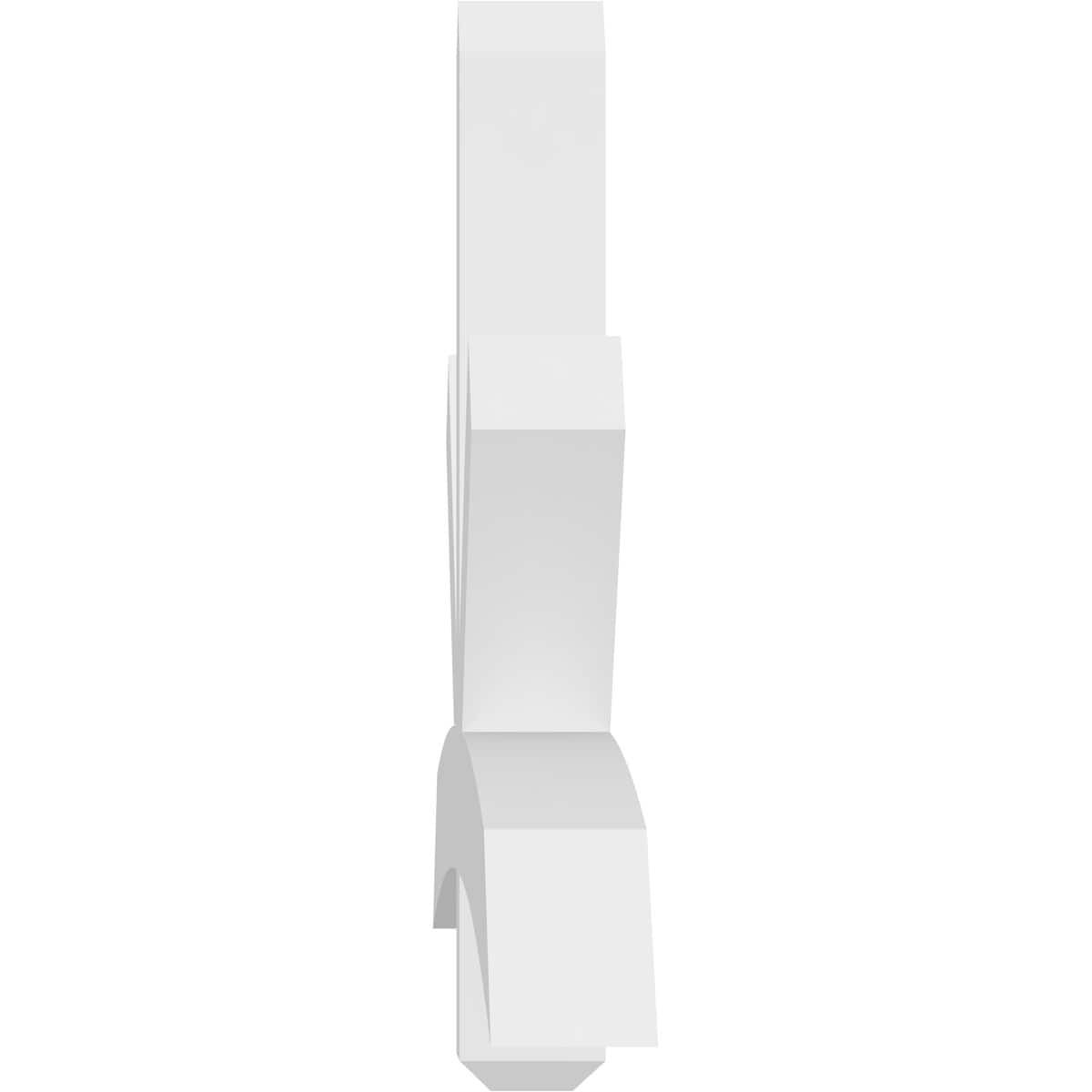 Ekena Millwork GBP072X27X0404ALB00 Exterior-Brackets-Braces - View #3