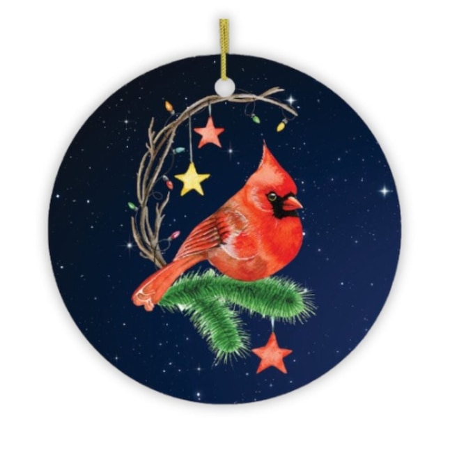 OrnamentallyYou 935 Holiday Dream Cardinal Christmas Ornament
